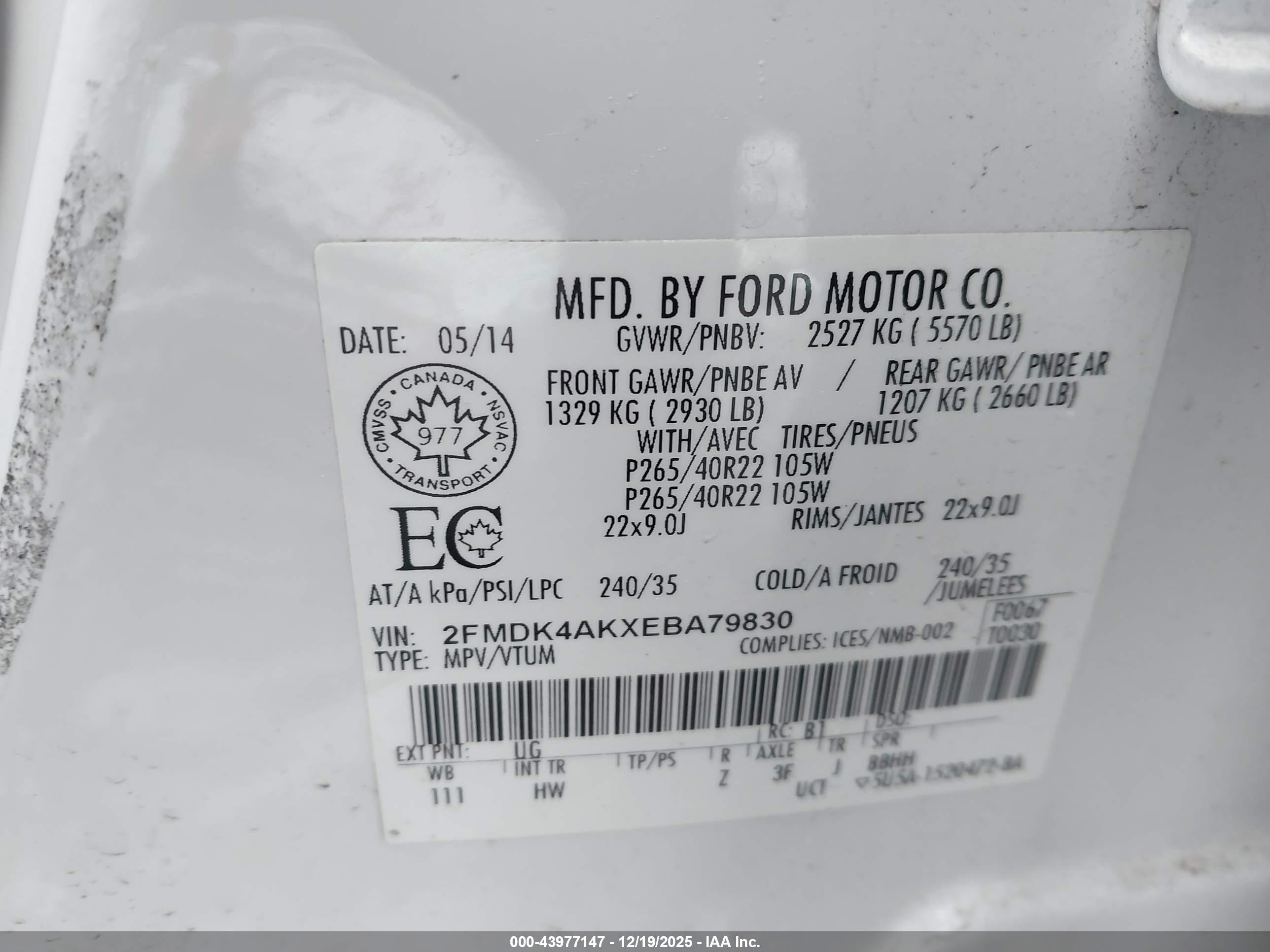 FORD EDGE image 9