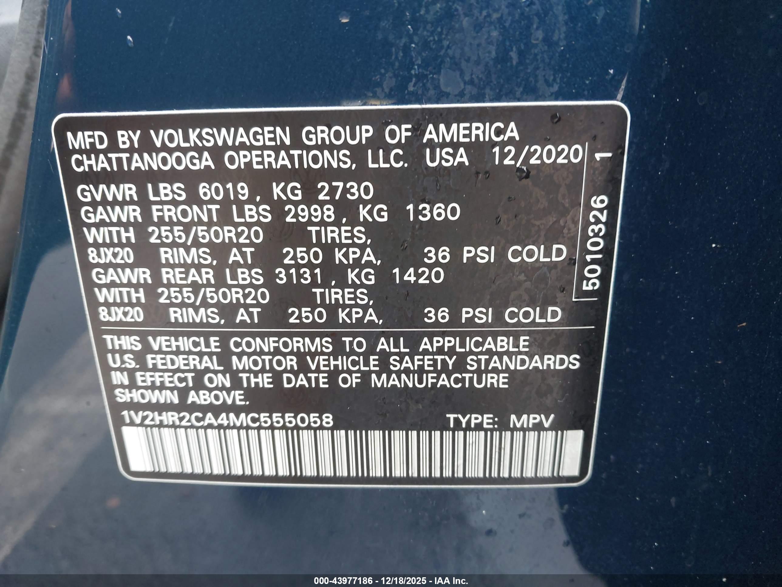 VOLKSWAGEN ATLAS image 9