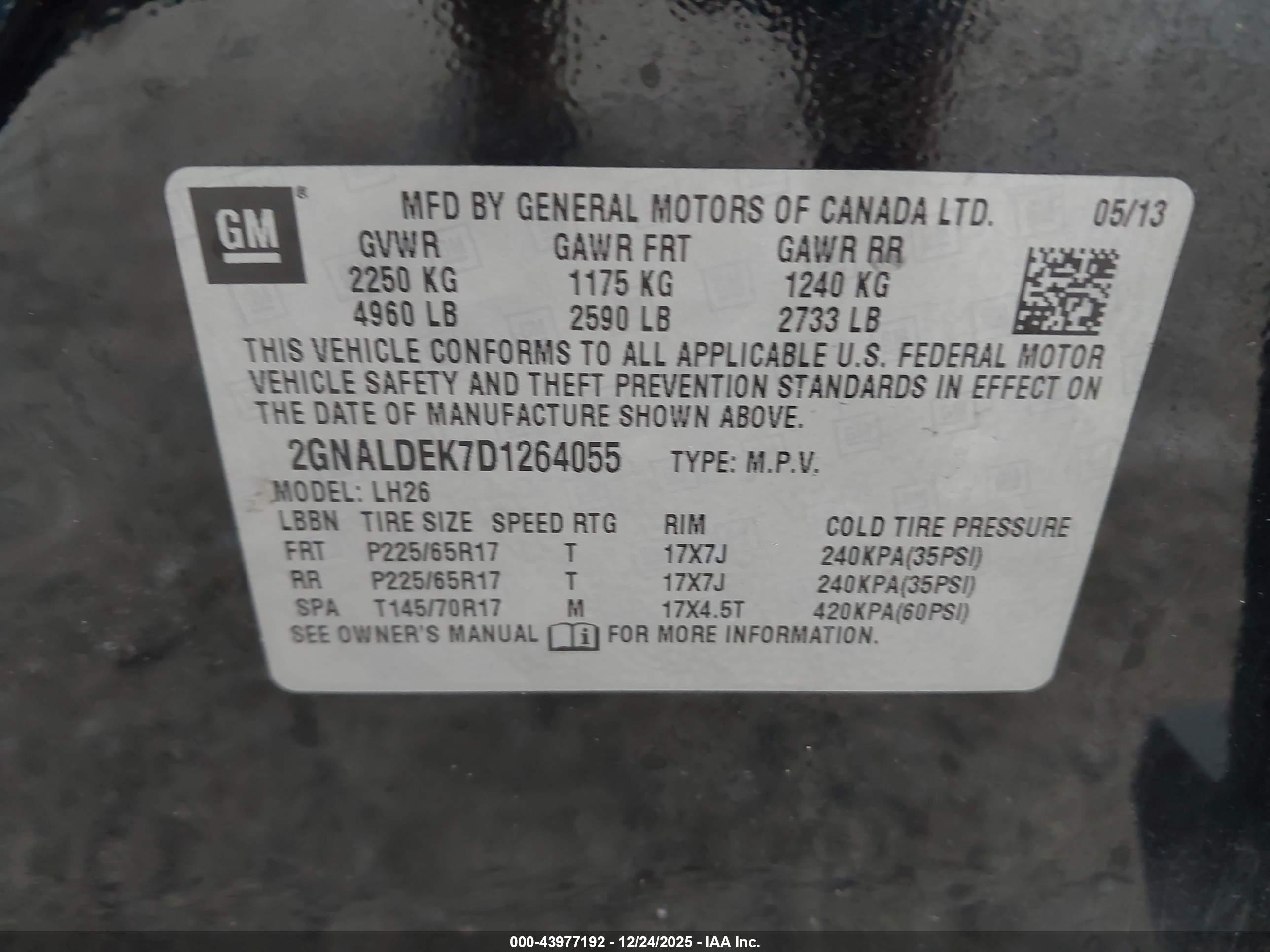 CHEVROLET EQUINOX image 9
