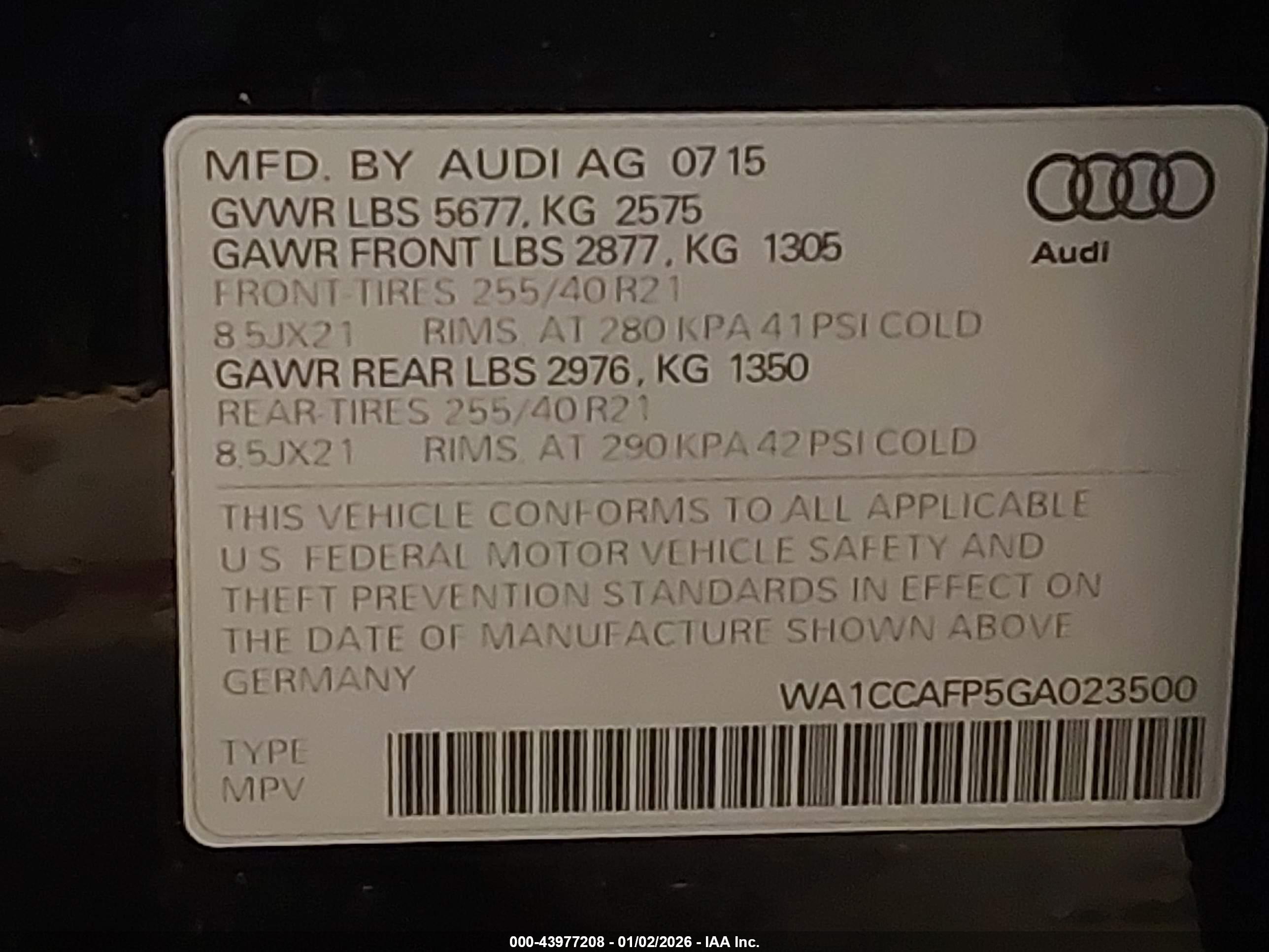 AUDI SQ5 image 9
