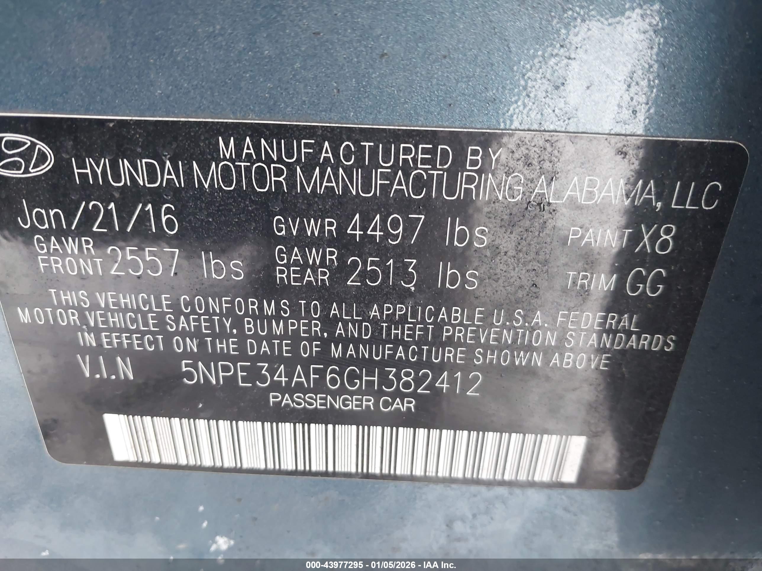 HYUNDAI SONATA image 9