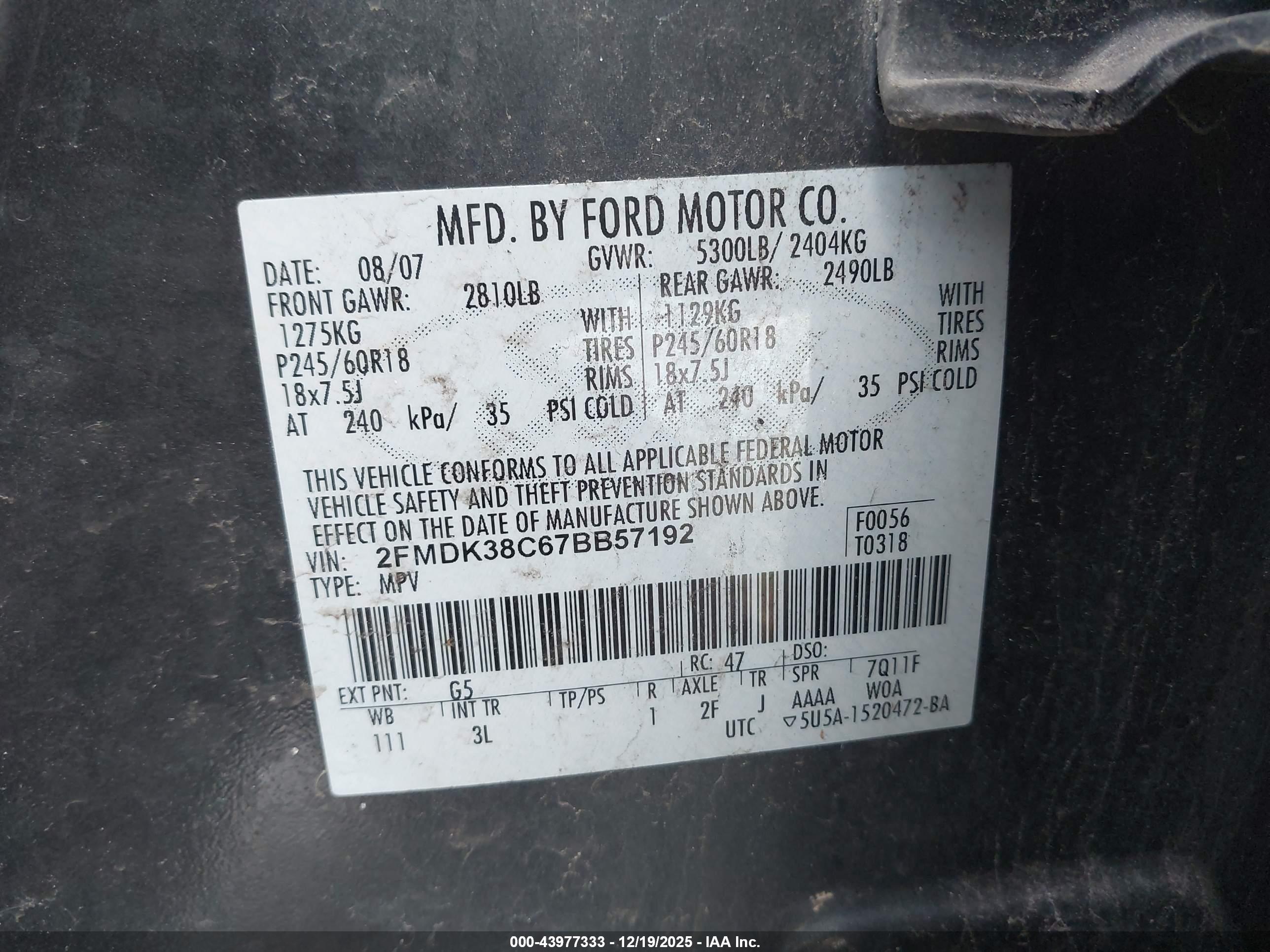 FORD EDGE image 9