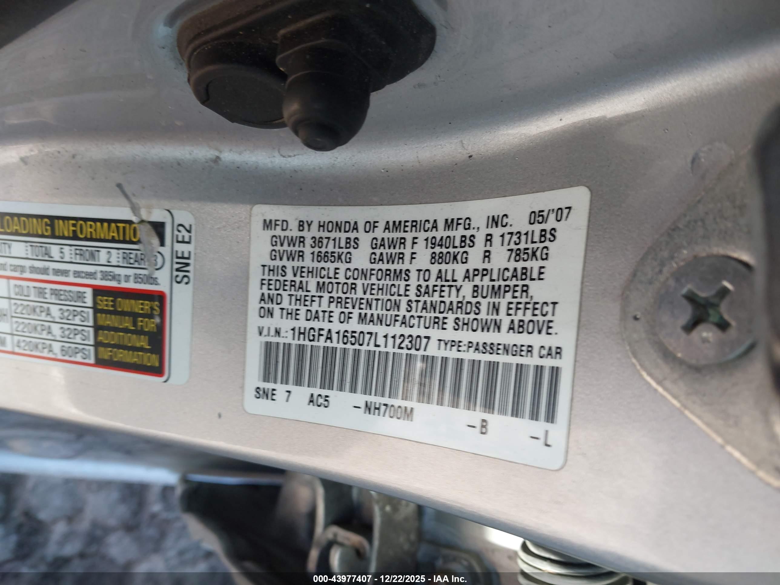 HONDA CIVIC image 9
