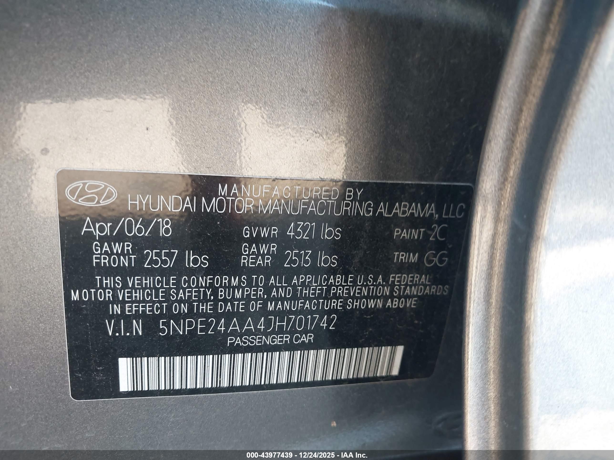 HYUNDAI SONATA image 9