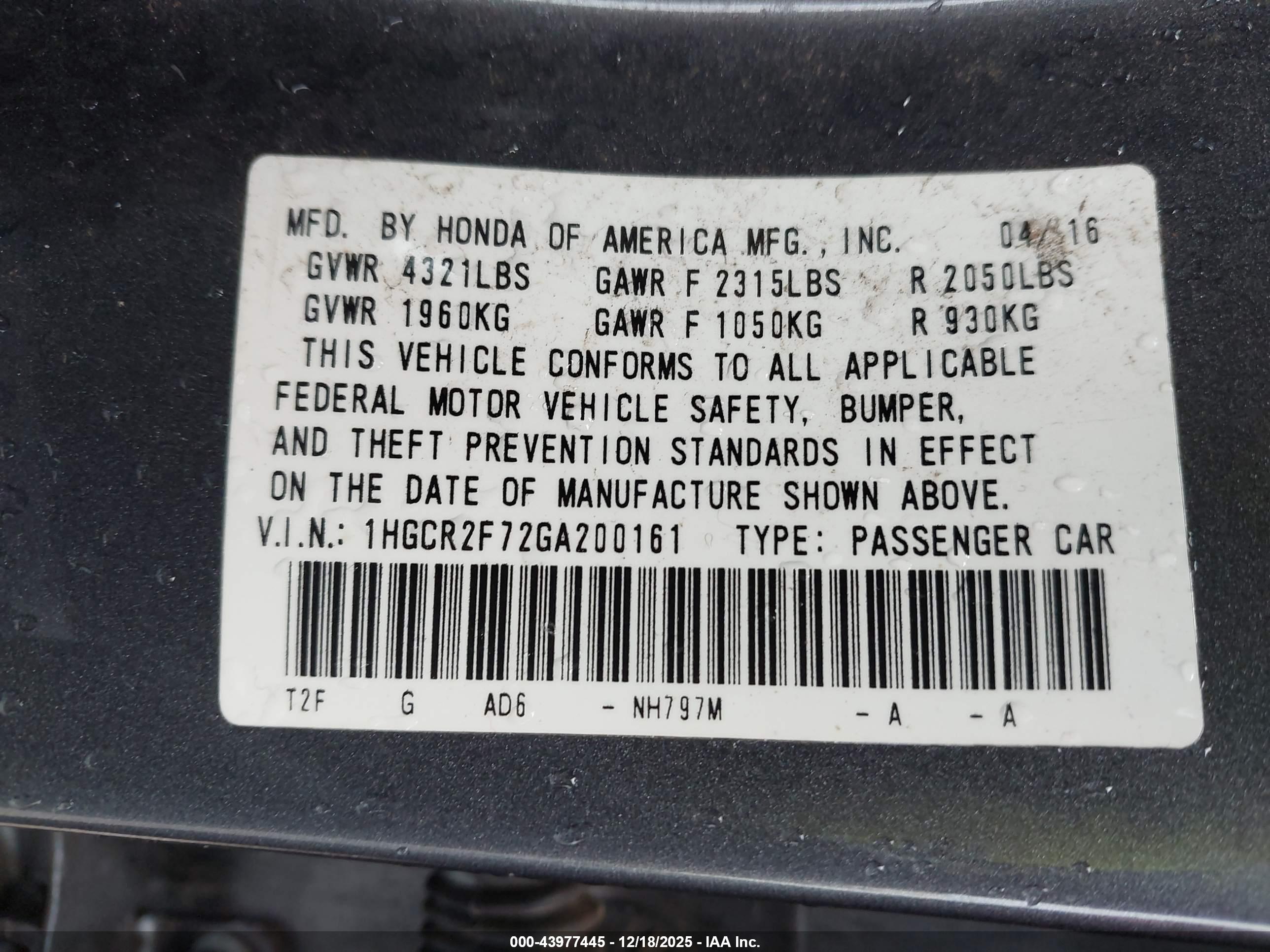 HONDA ACCORD image 9