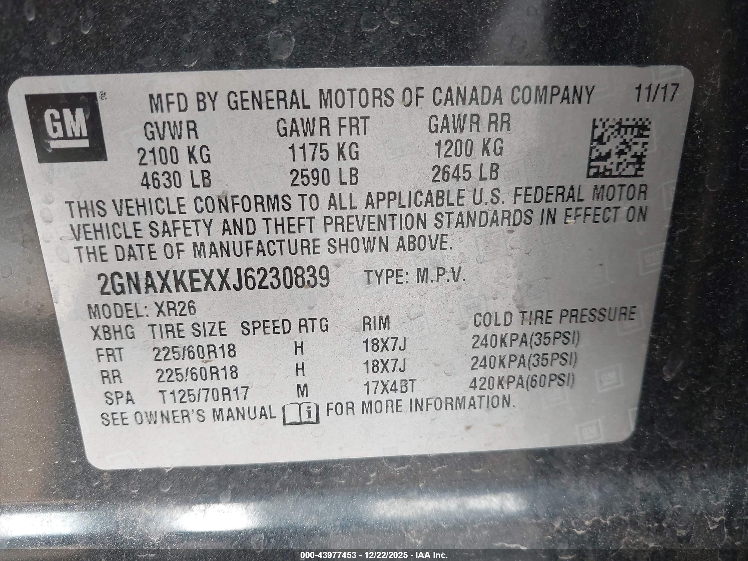 CHEVROLET EQUINOX image 9