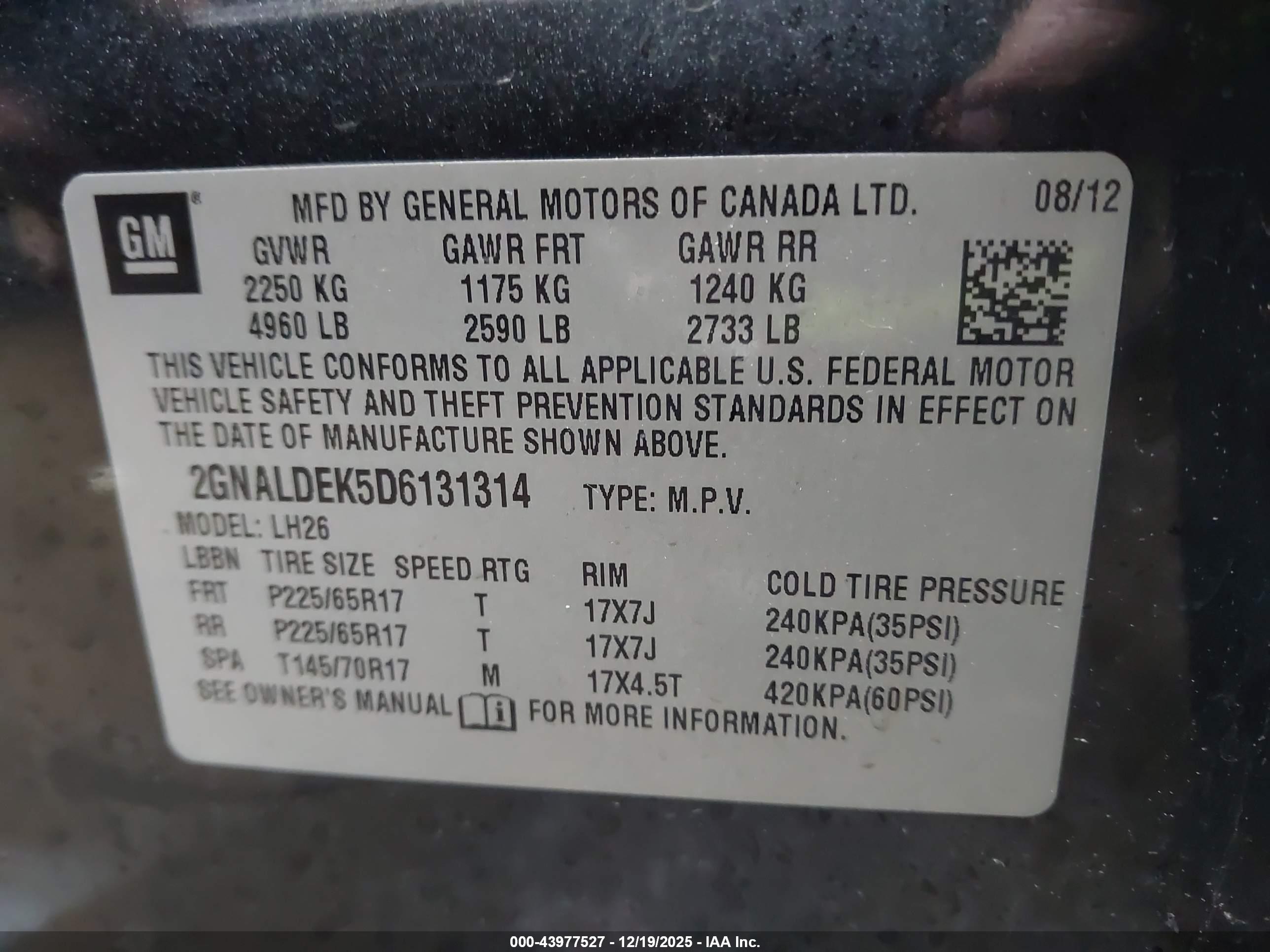 CHEVROLET EQUINOX image 9