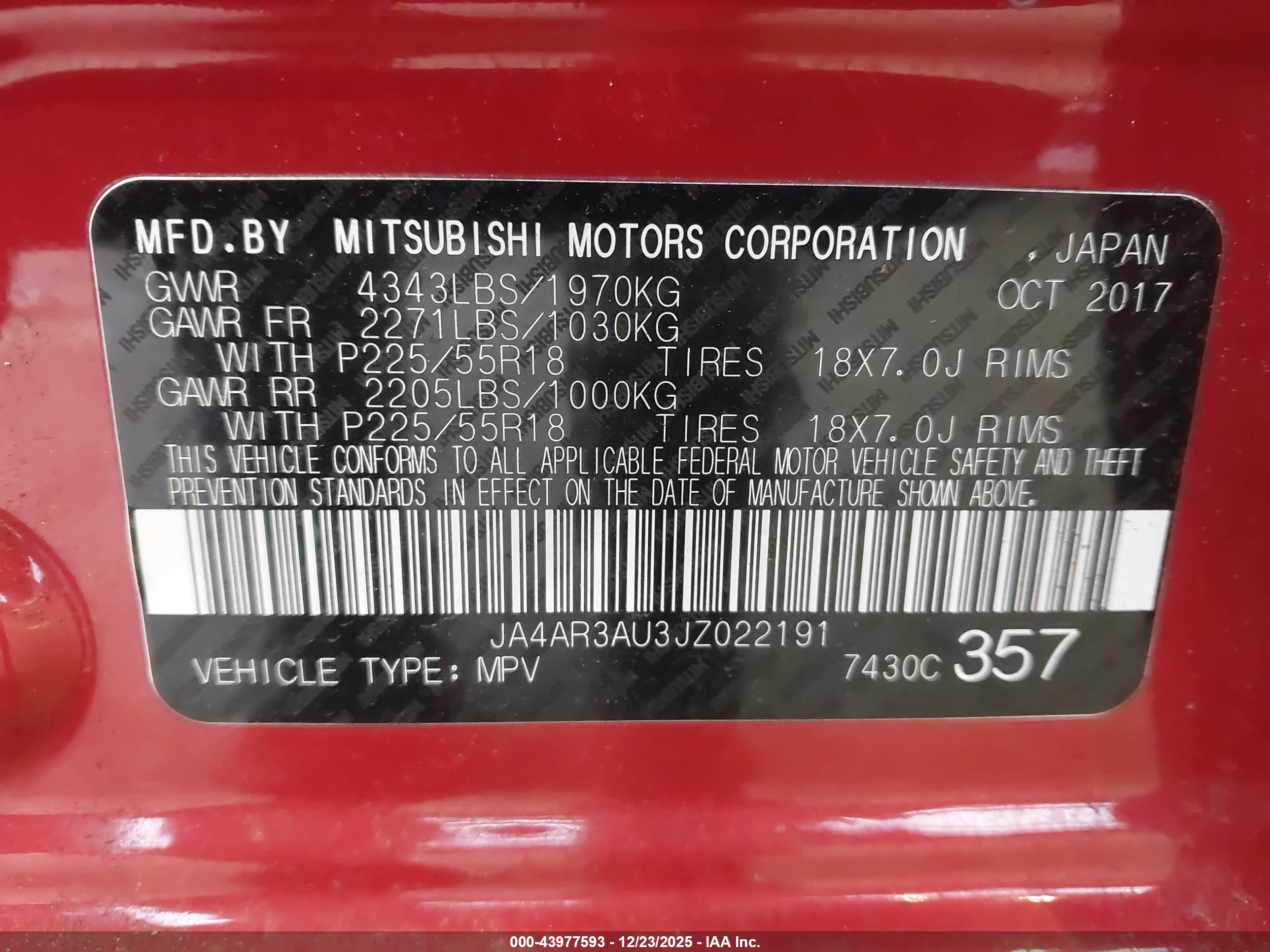 MITSUBISHI OUTLANDER image 9