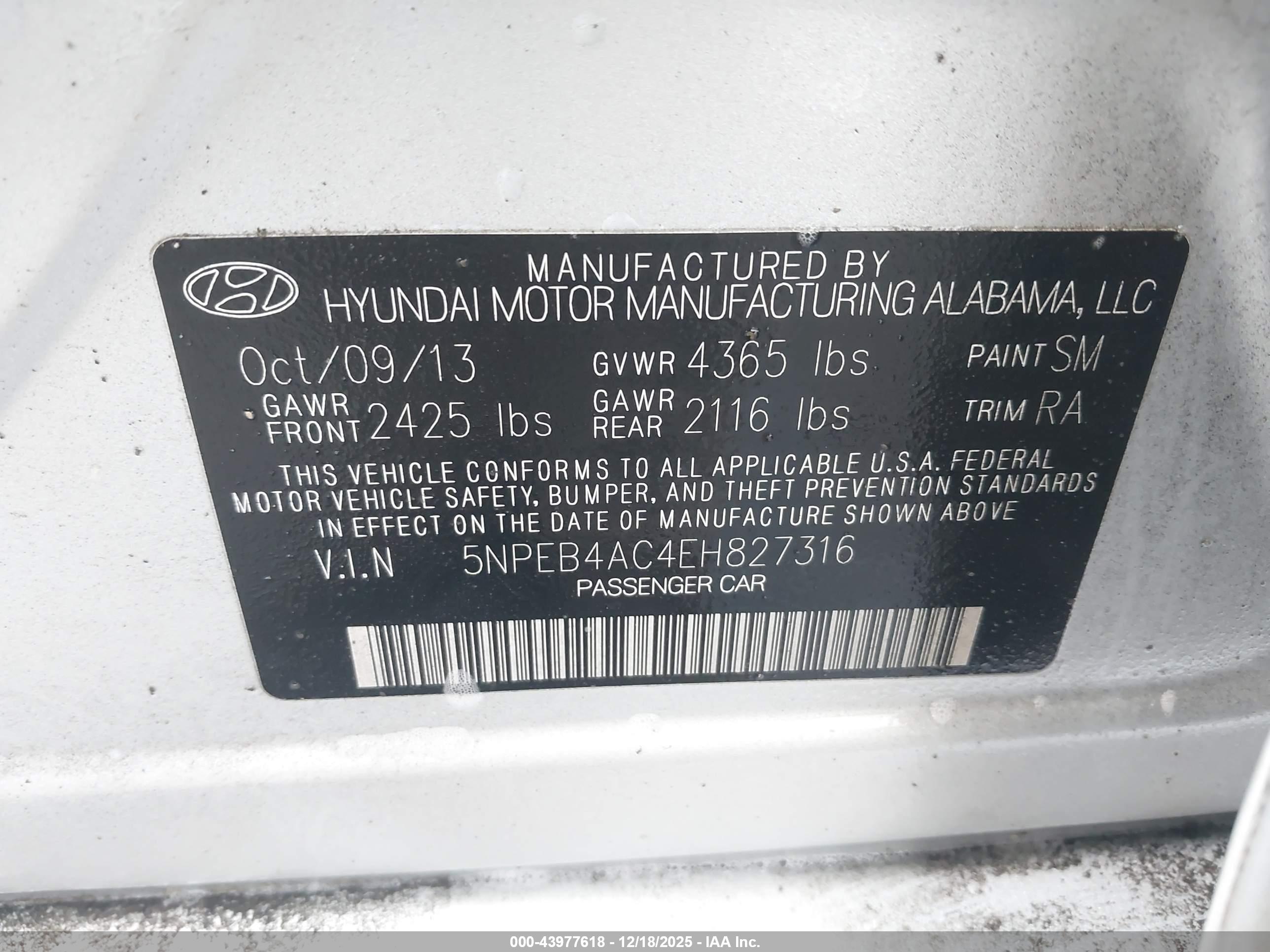 HYUNDAI SONATA image 9
