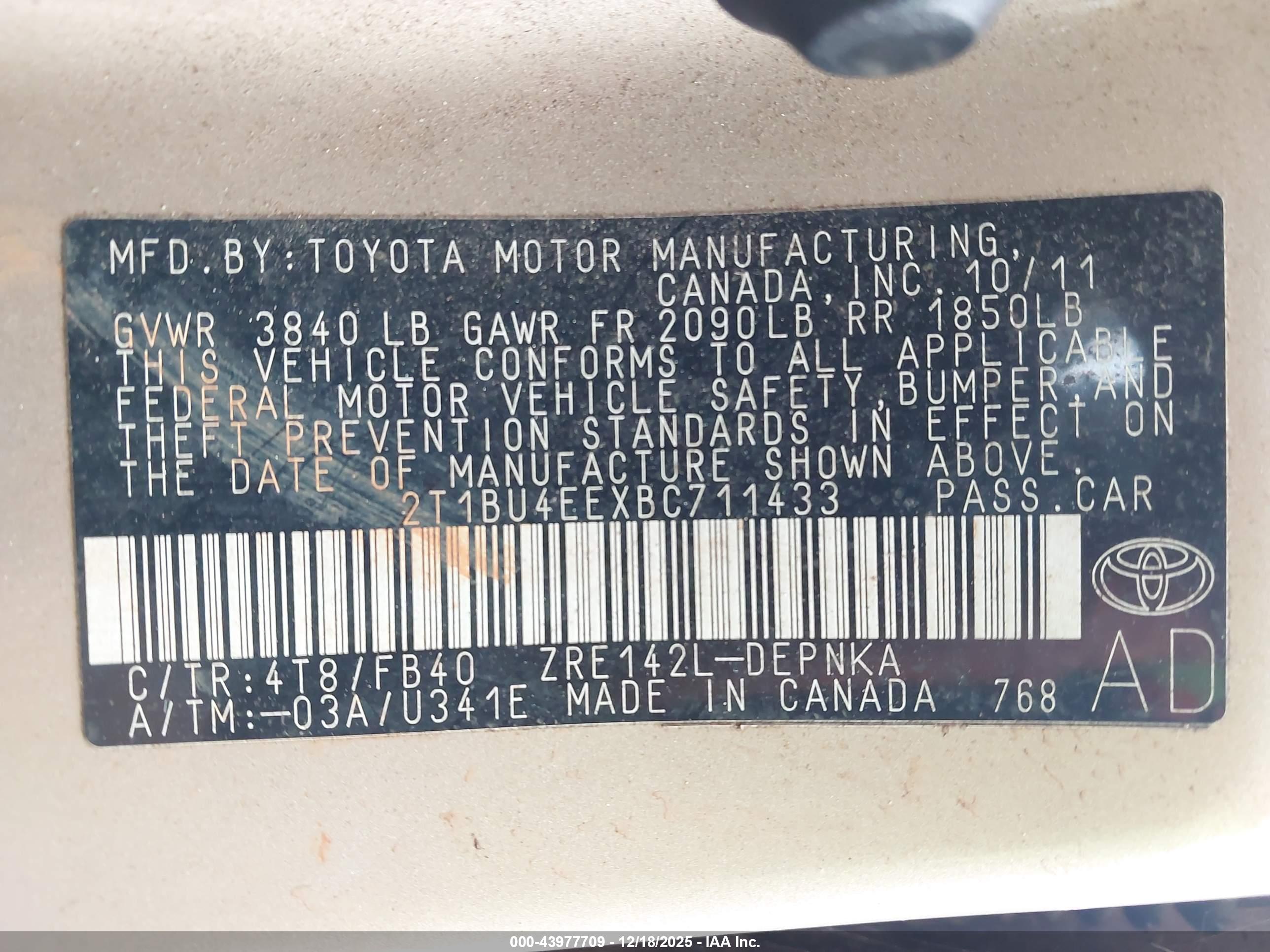TOYOTA COROLLA image 9