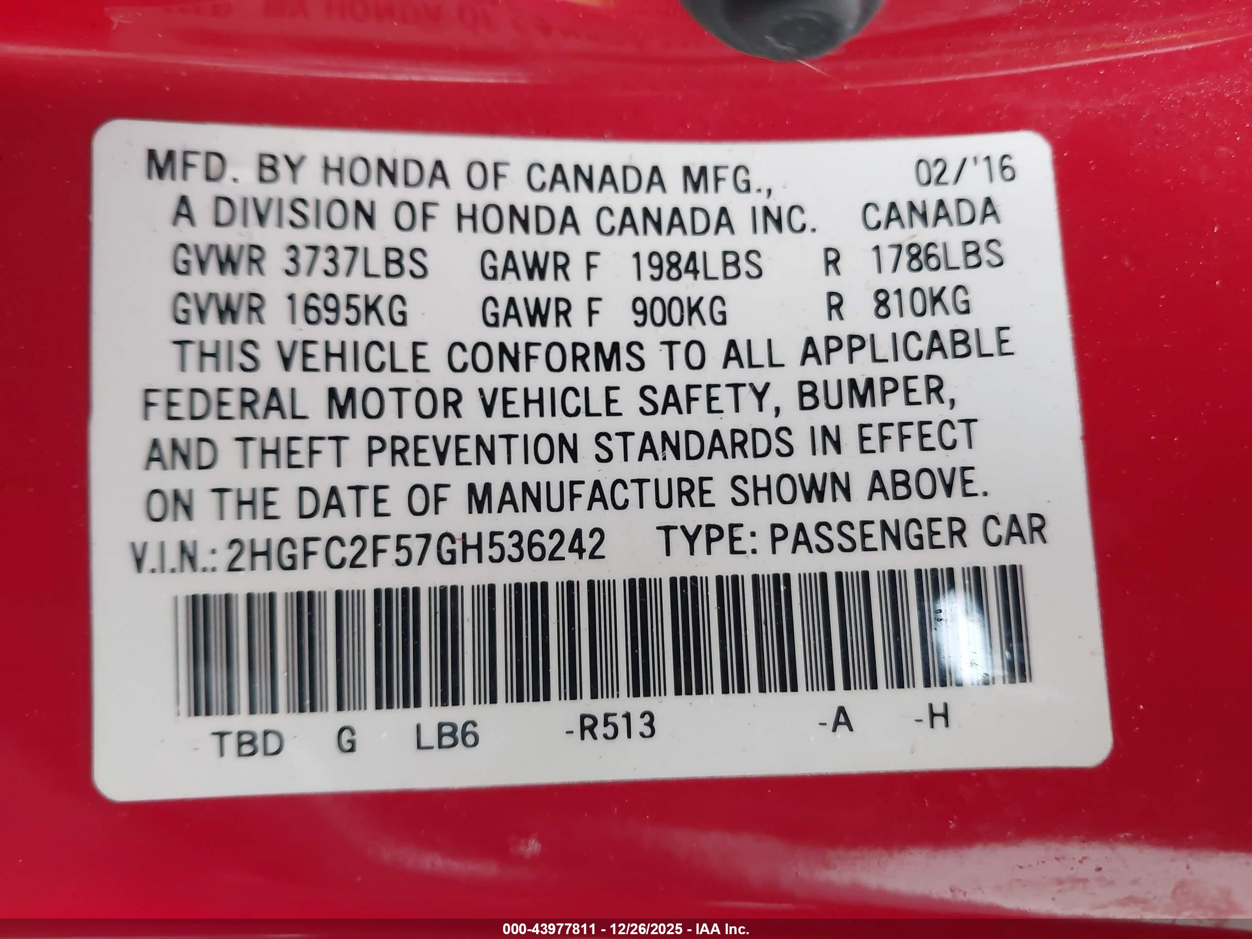 HONDA CIVIC image 9