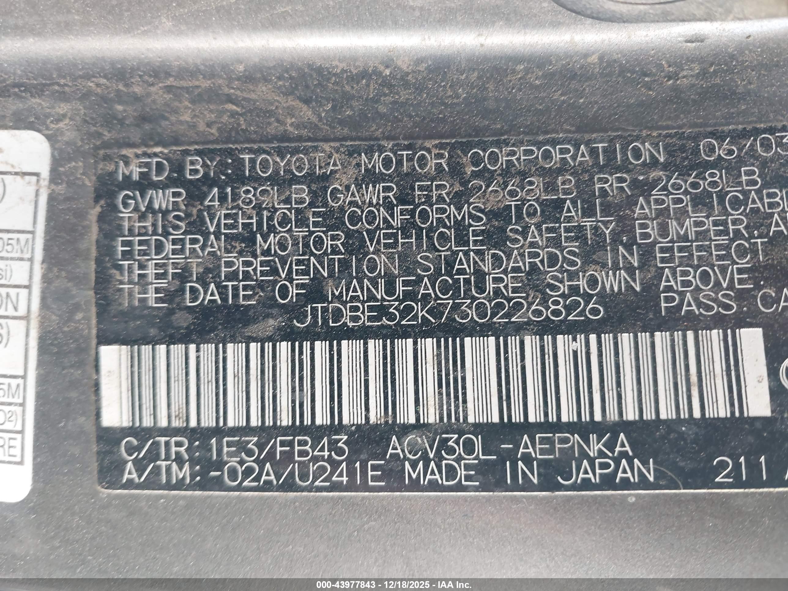 TOYOTA CAMRY image 9