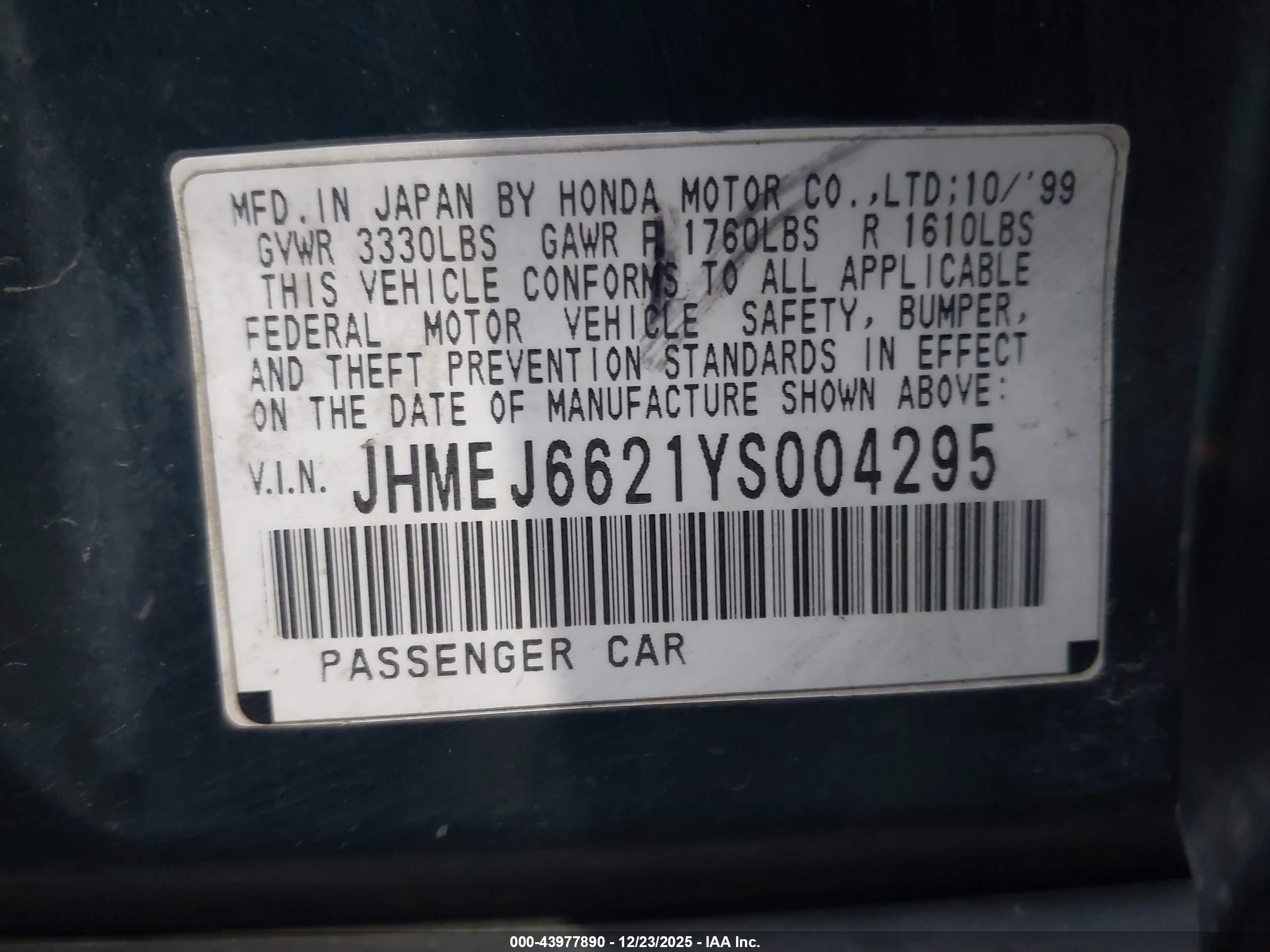 HONDA CIVIC image 9