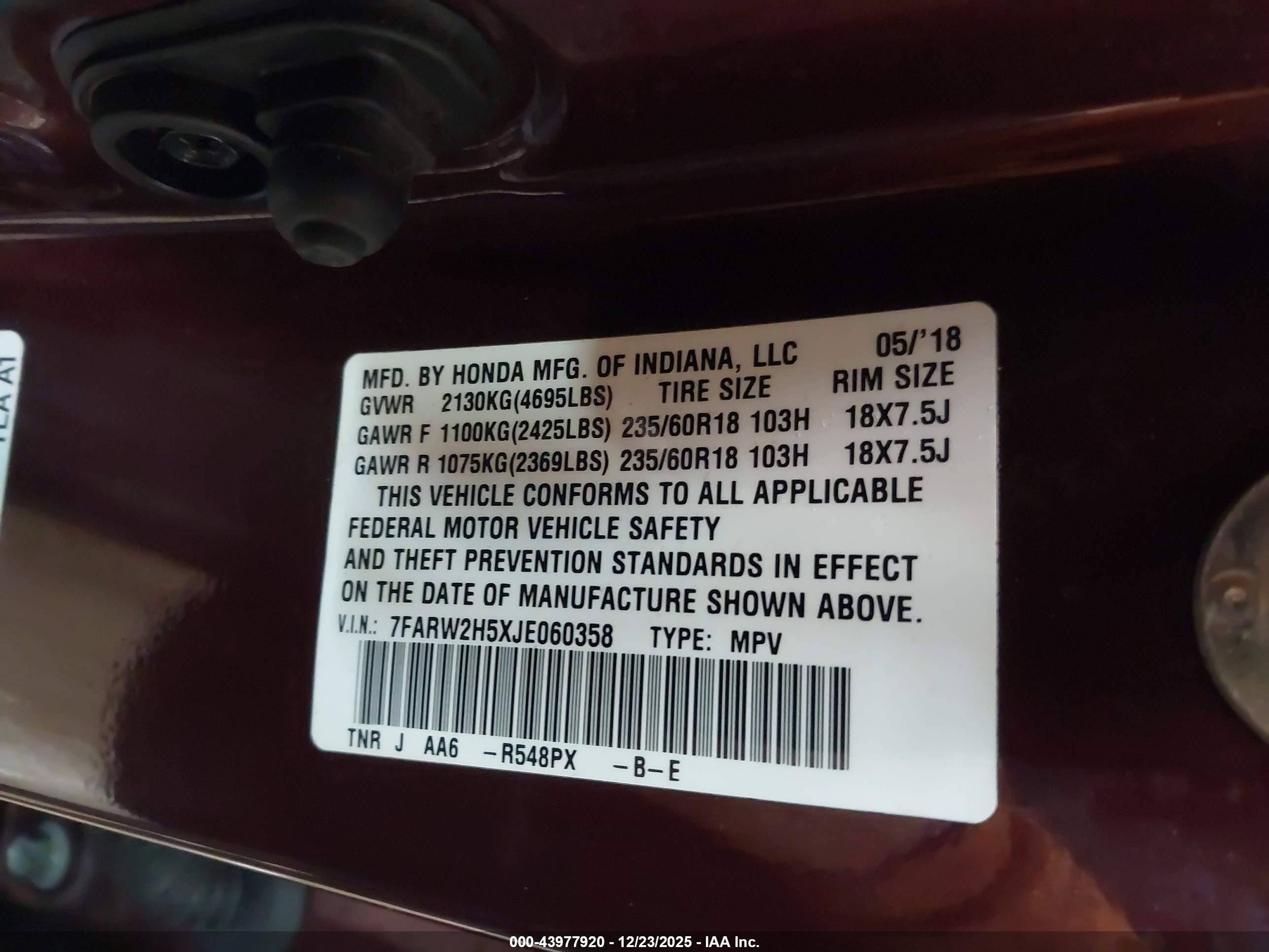 HONDA CR-V image 9