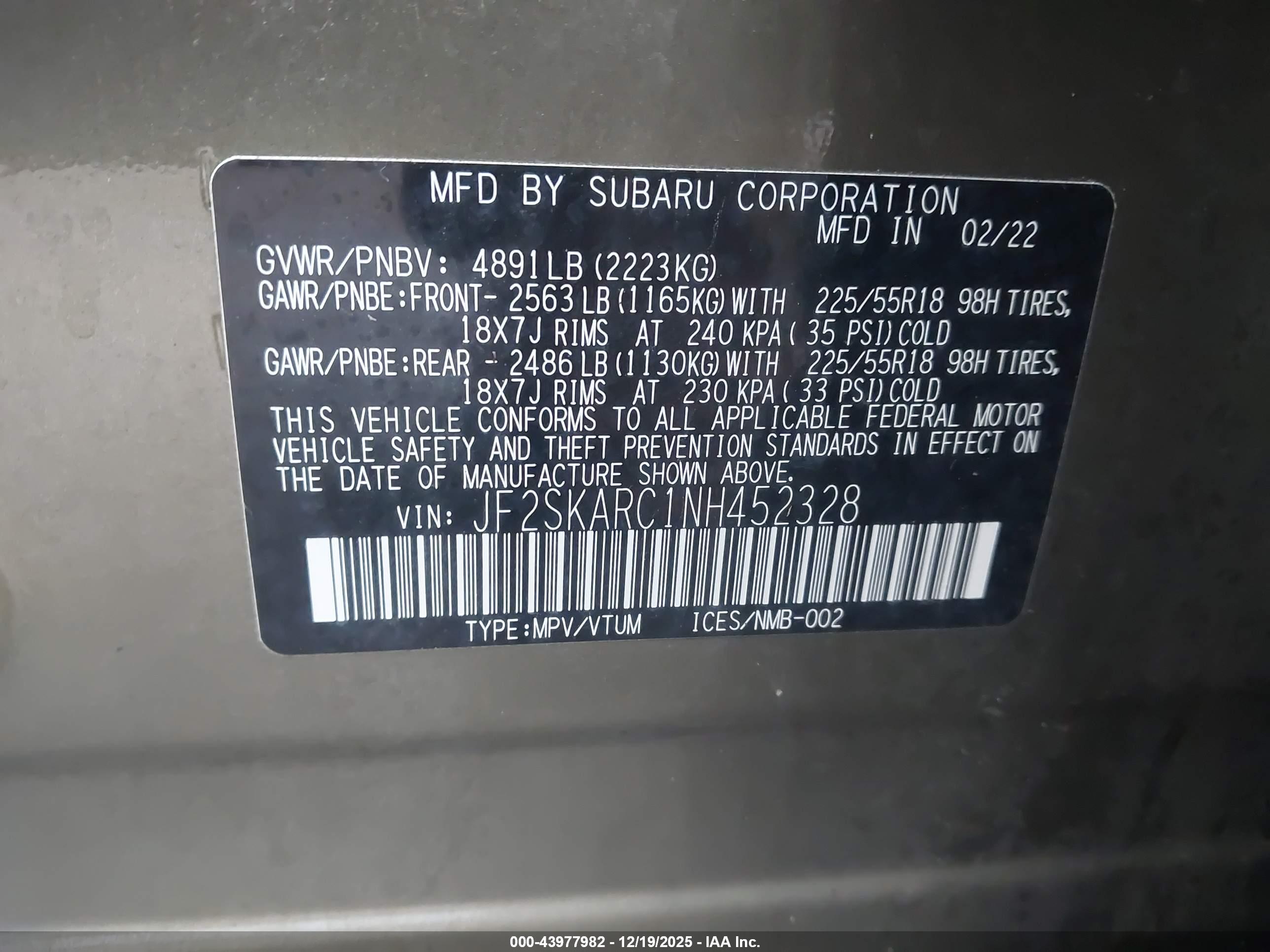 SUBARU FORESTER image 9