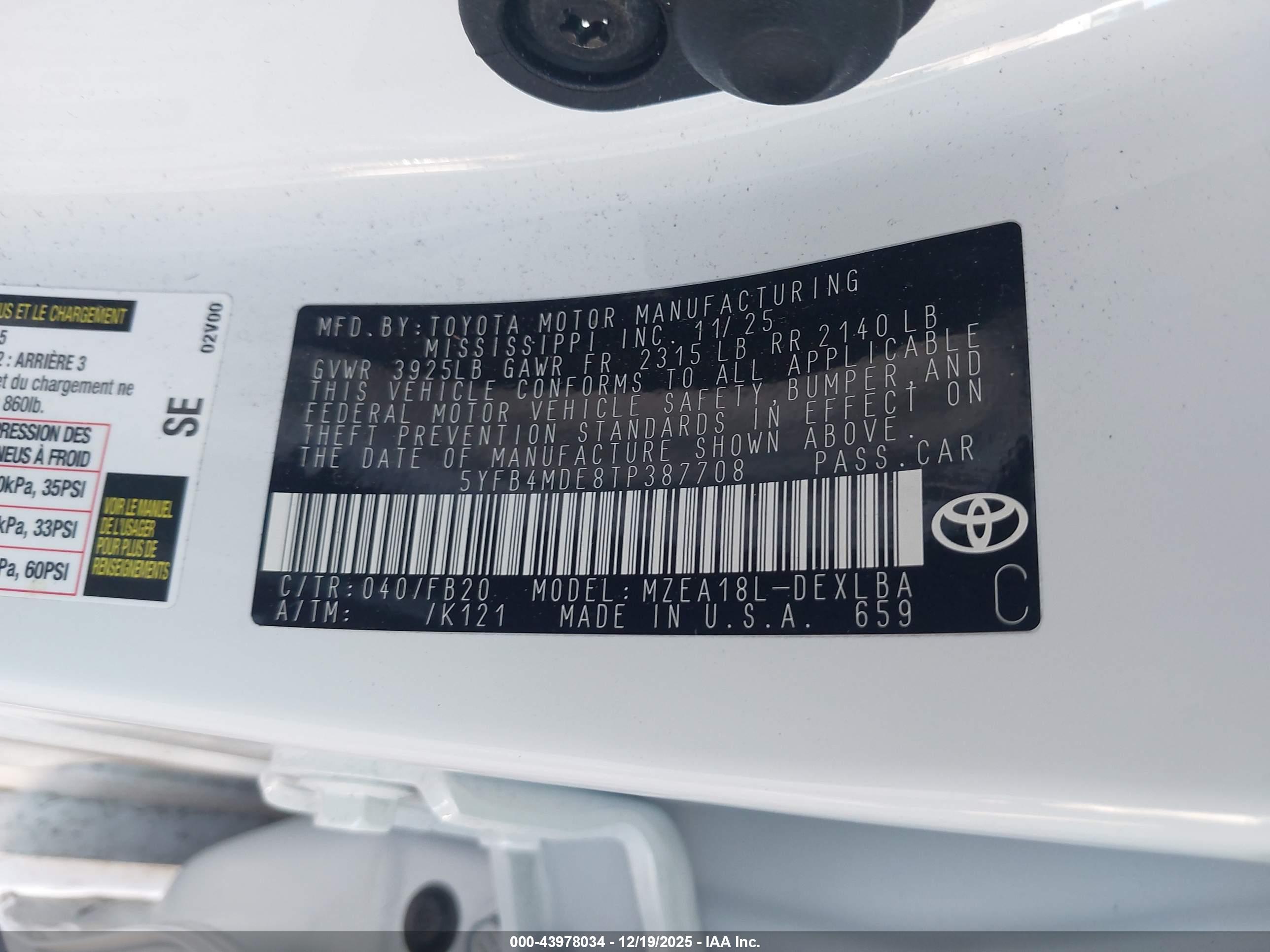 TOYOTA COROLLA image 9