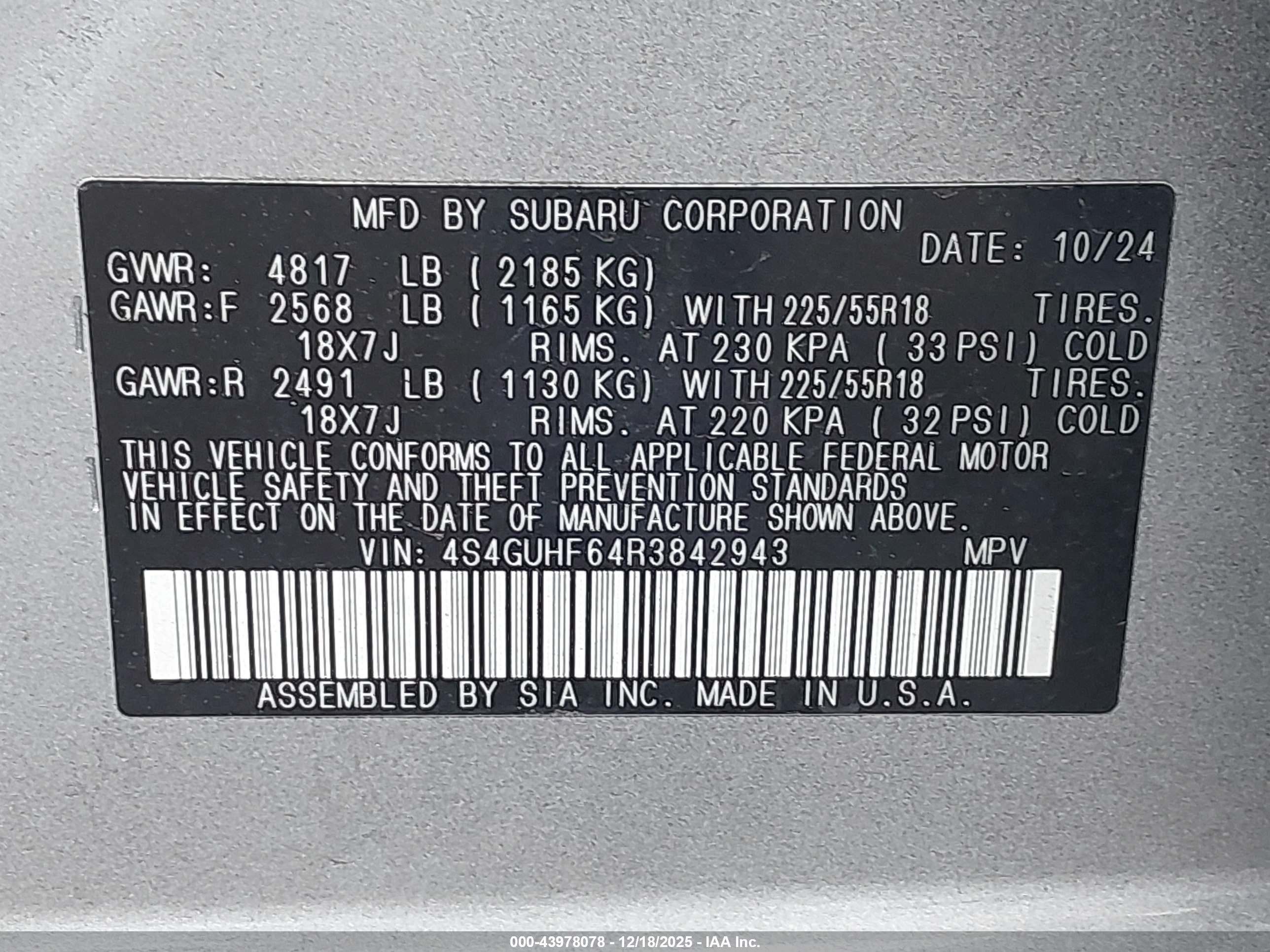 SUBARU CROSSTREK image 9