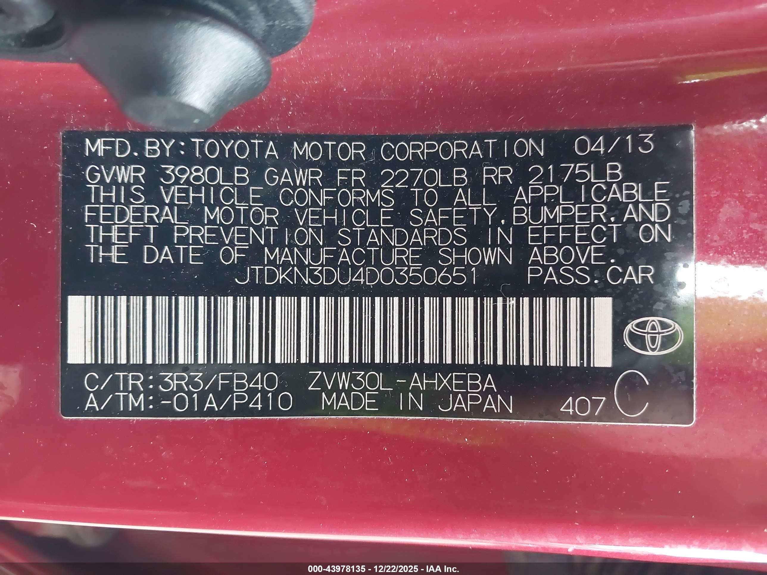 TOYOTA PRIUS image 9