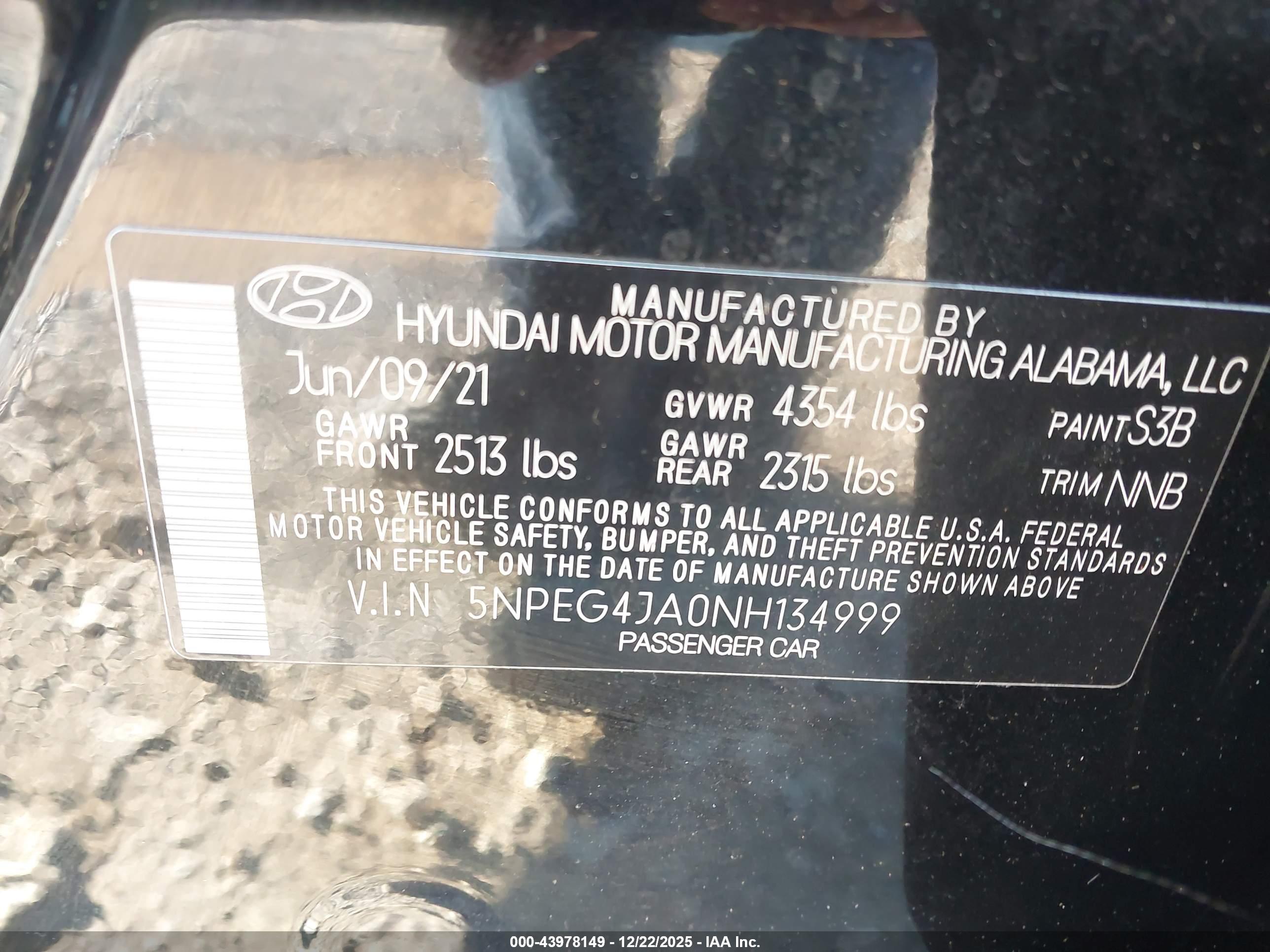 HYUNDAI SONATA image 9