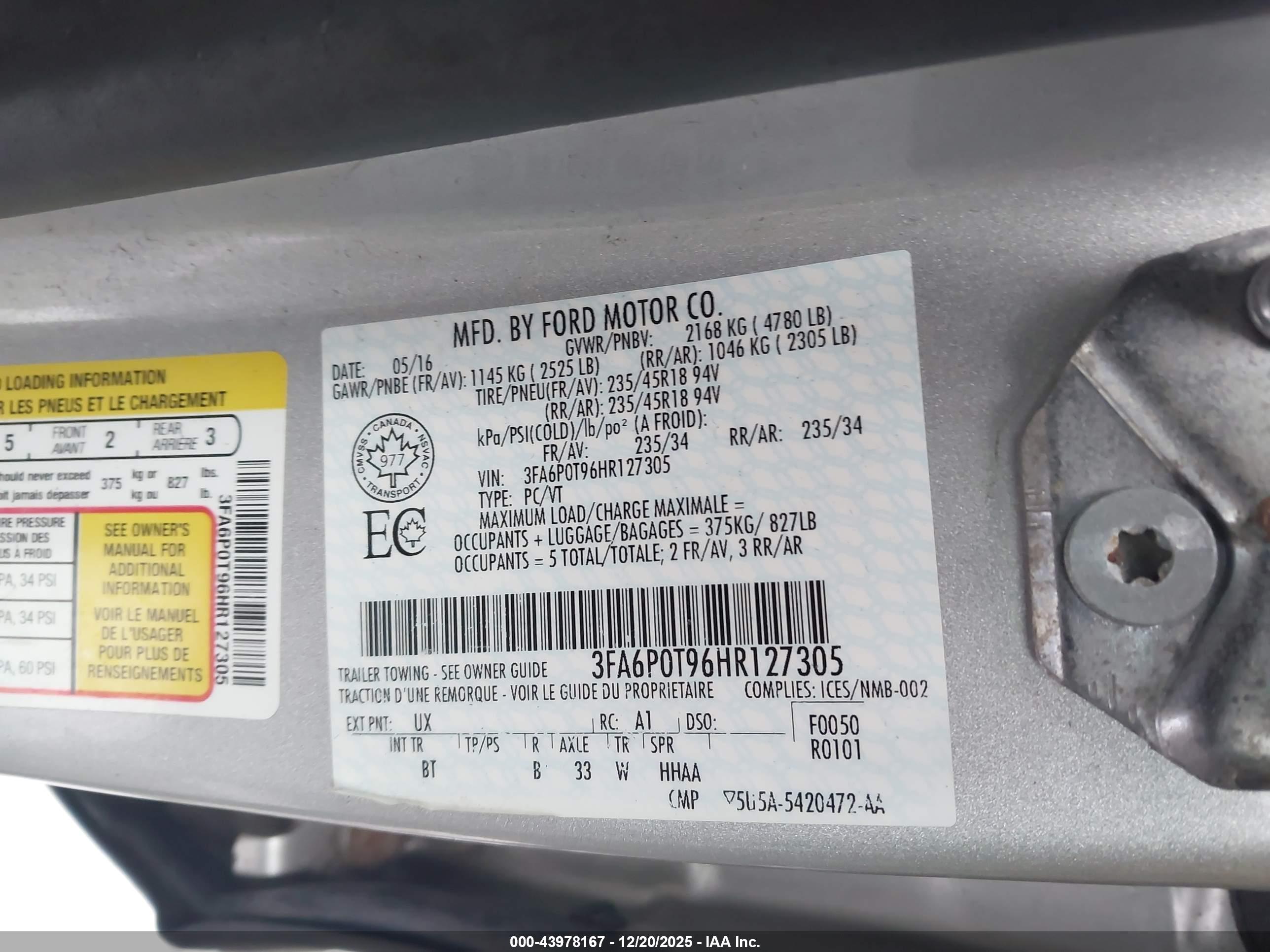 FORD FUSION image 9