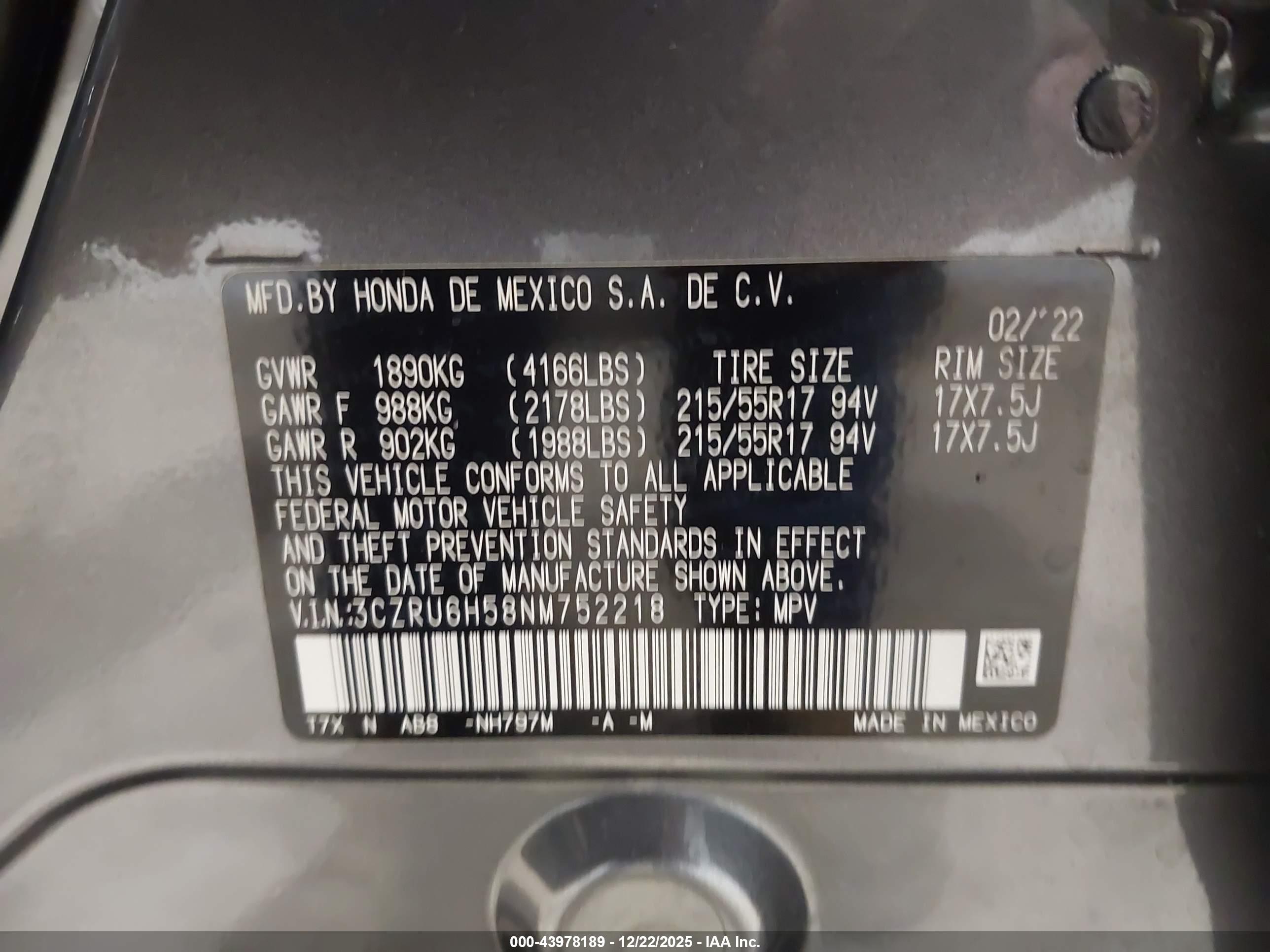 HONDA HR-V image 9