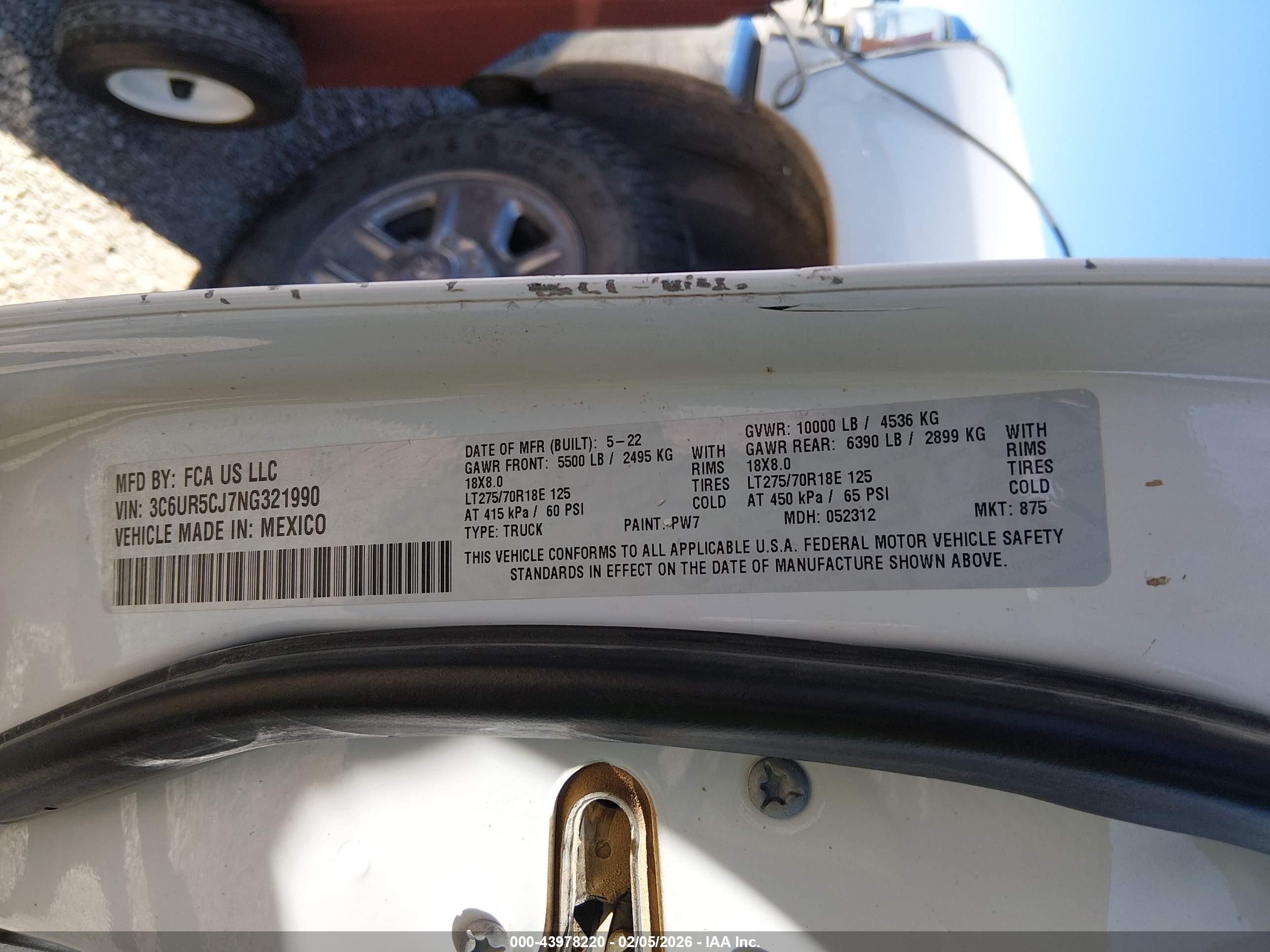 RAM 2500 image 9