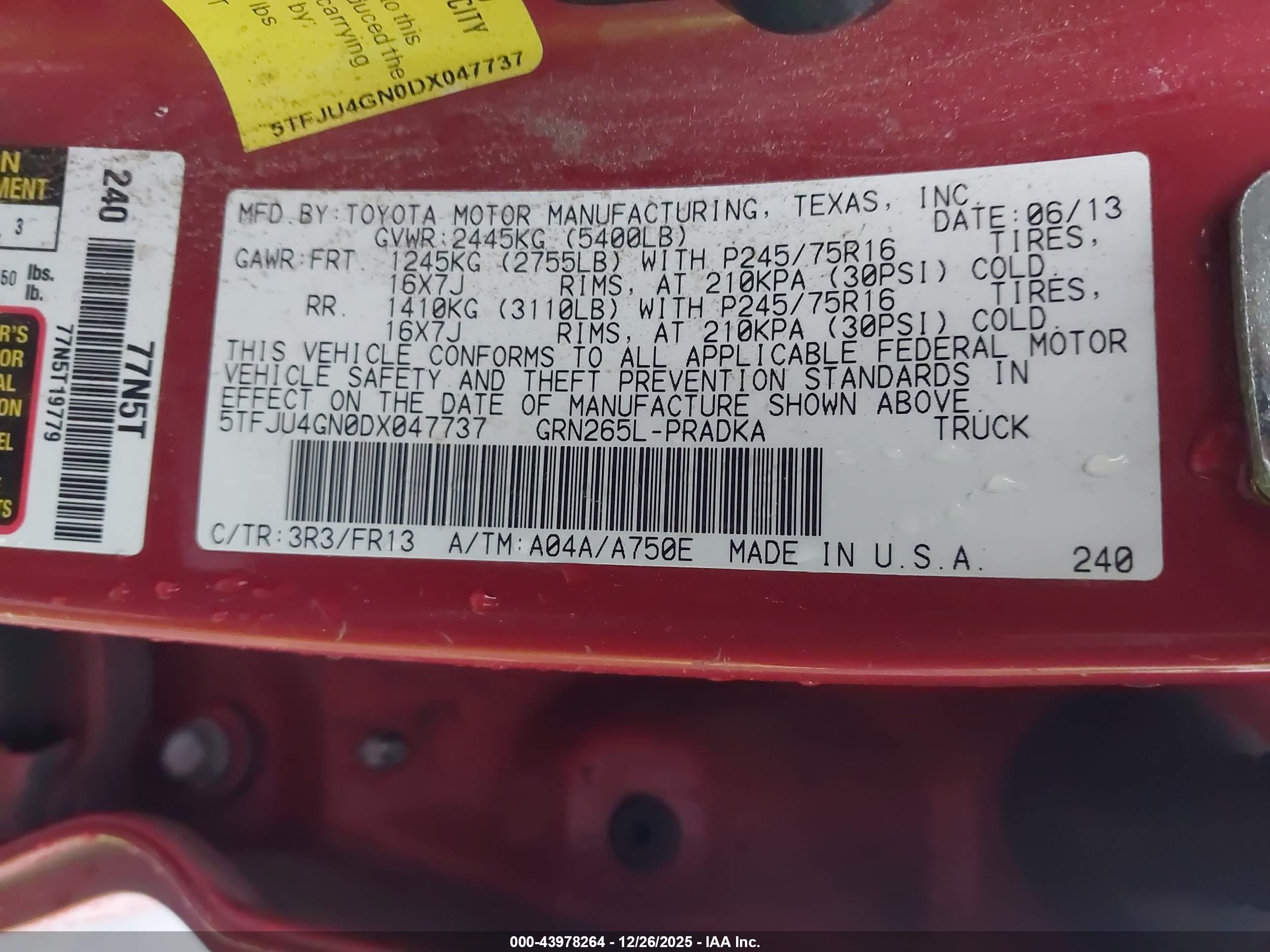 TOYOTA TACOMA image 9