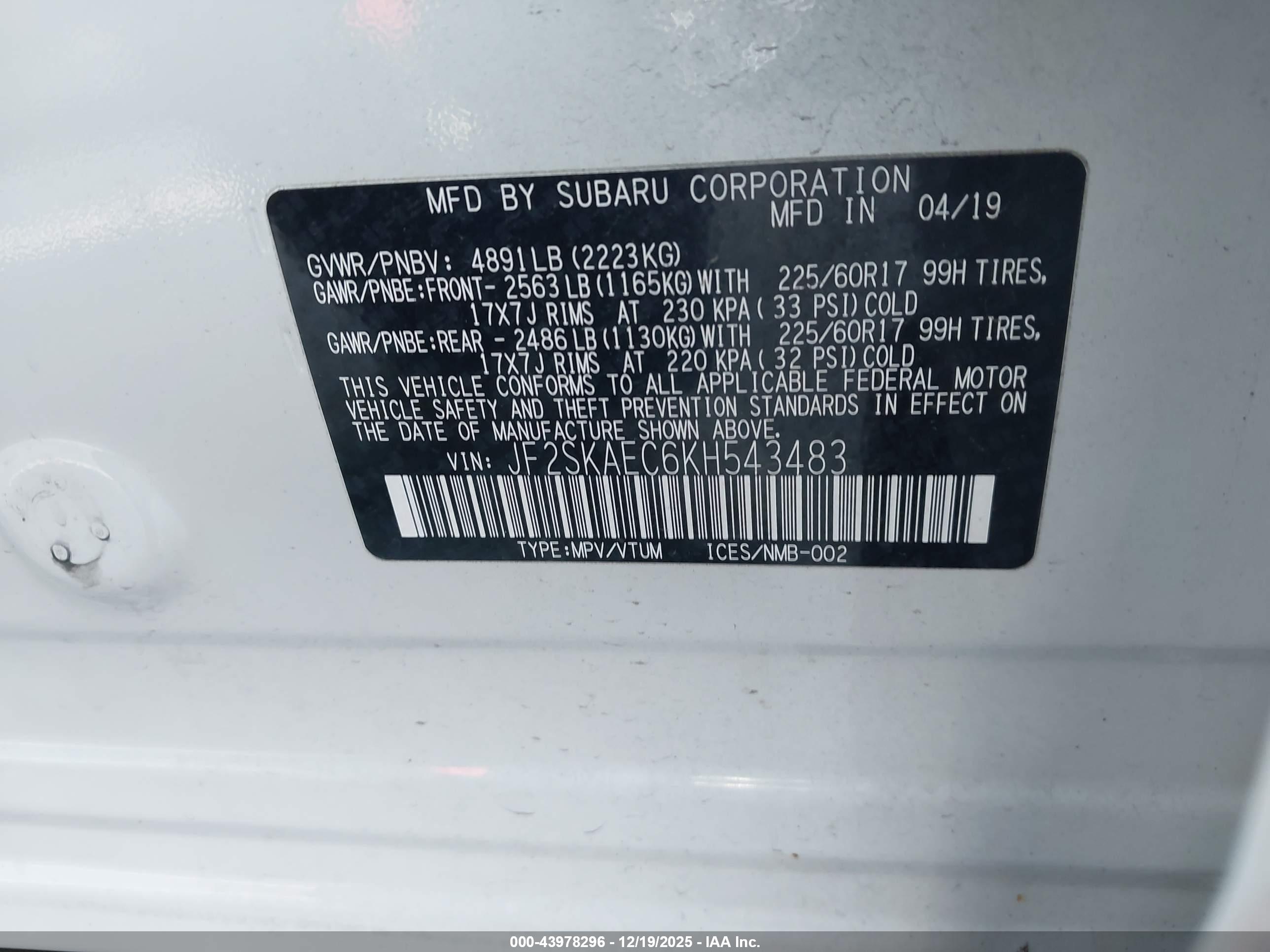 SUBARU FORESTER image 9