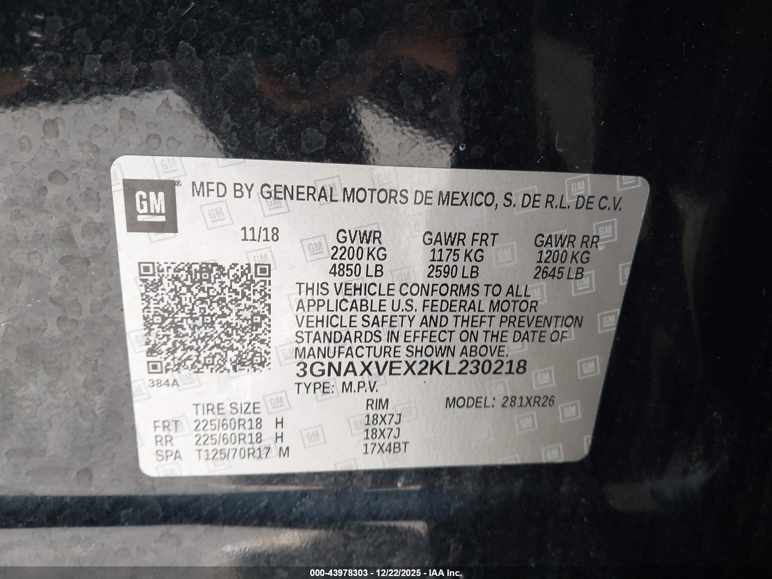 CHEVROLET EQUINOX image 9