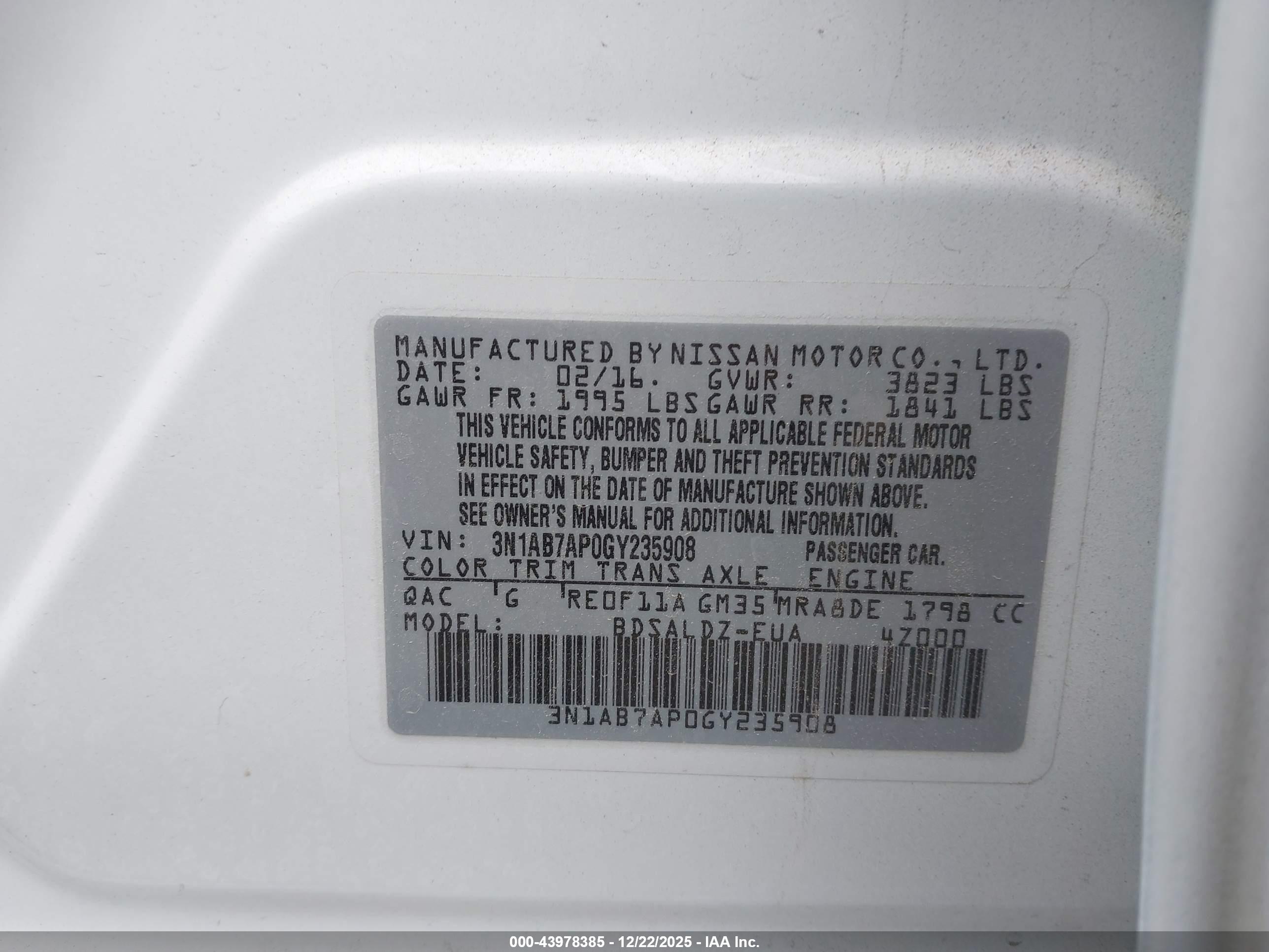 NISSAN SENTRA image 9