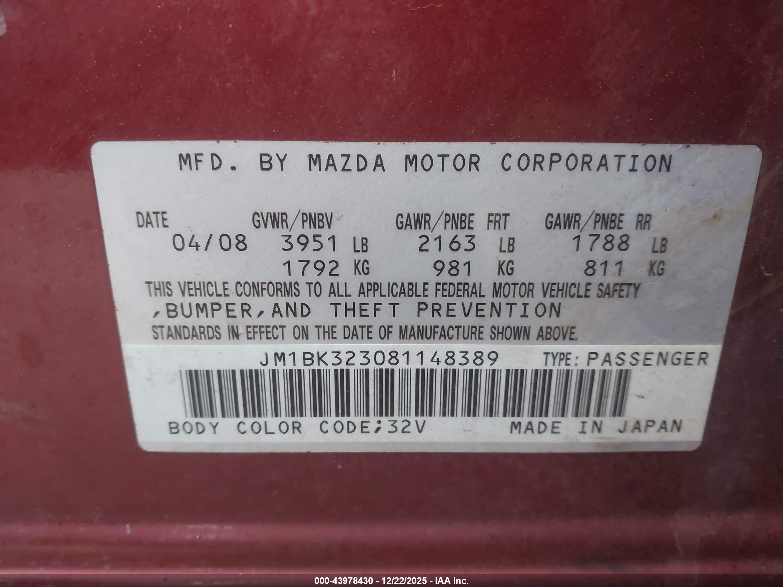MAZDA MAZDA3 image 9