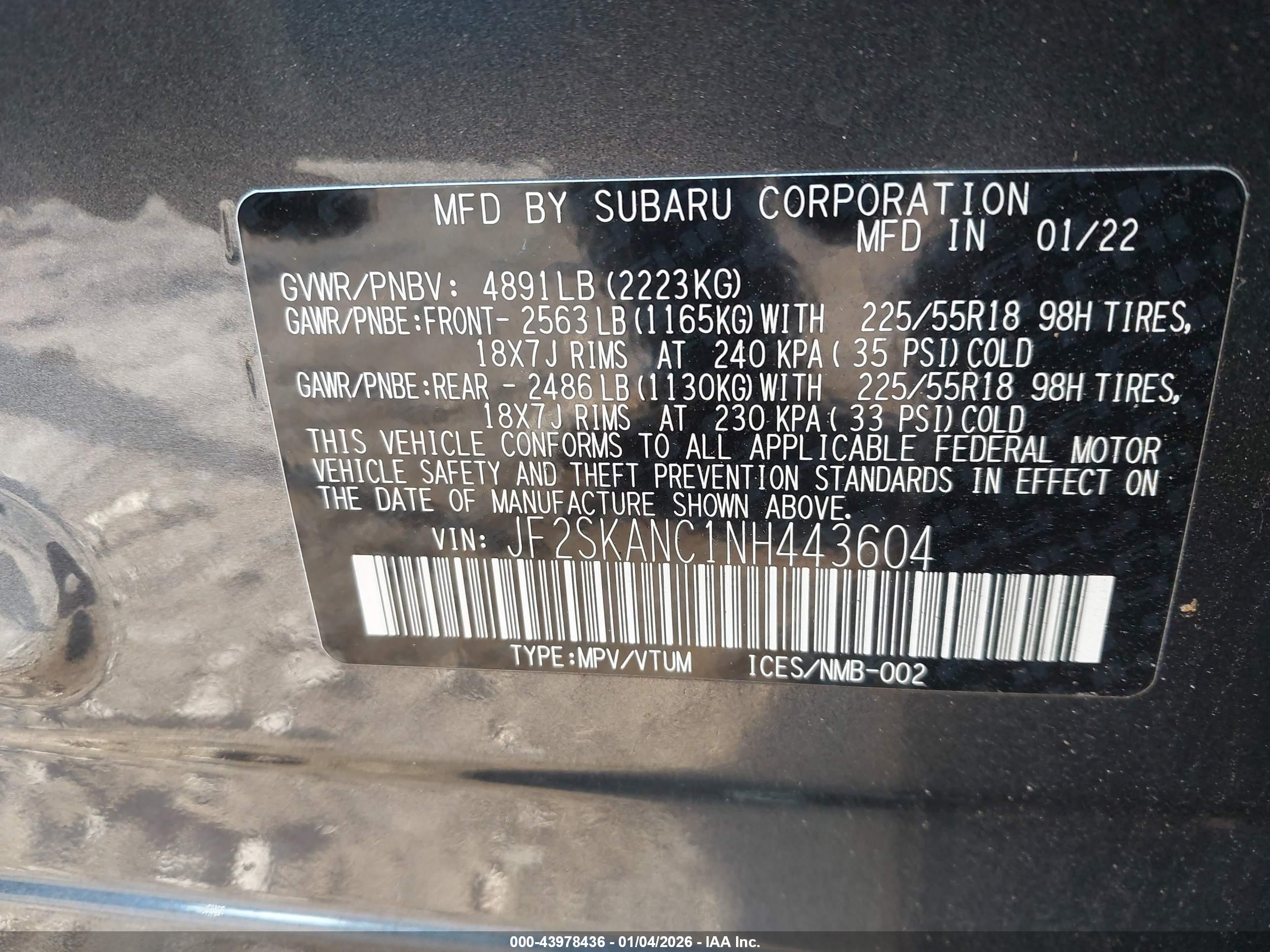 SUBARU FORESTER image 9