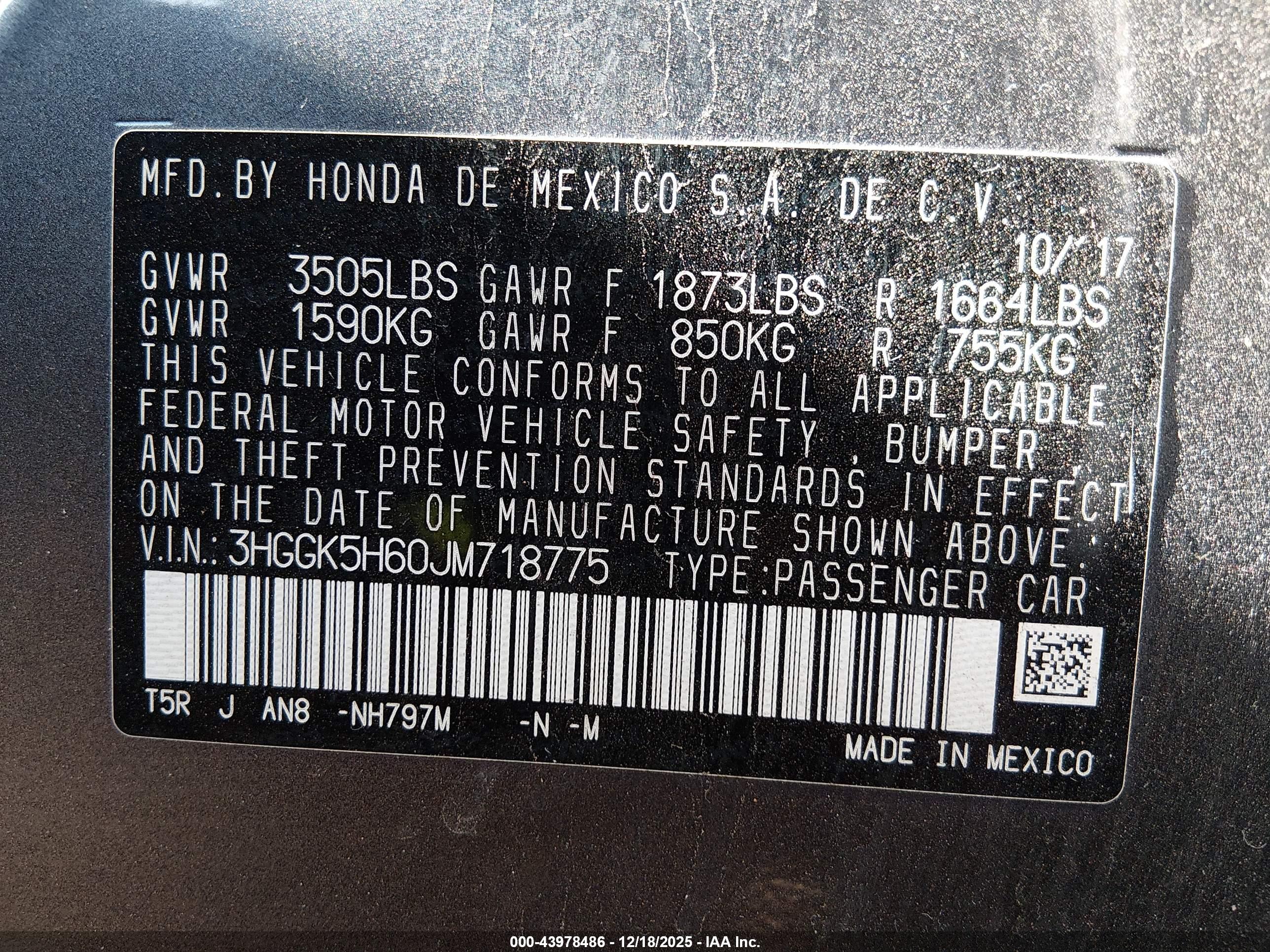 HONDA FIT image 9