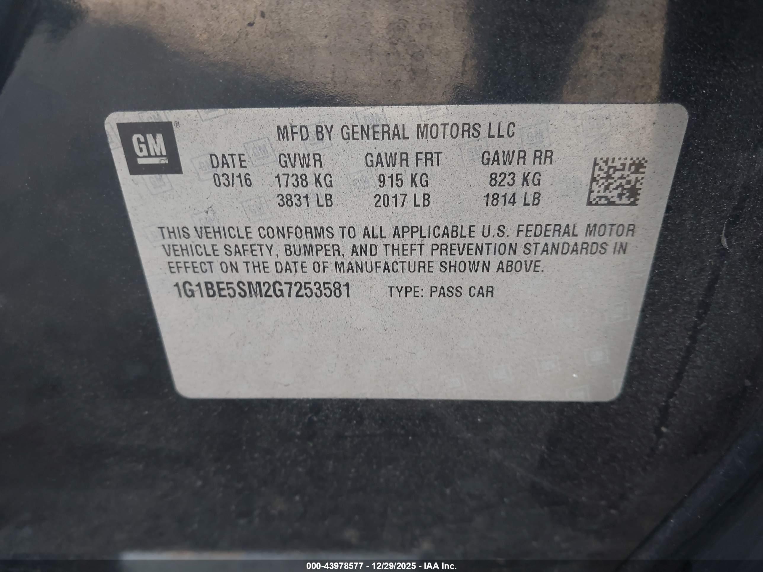 CHEVROLET CRUZE image 9