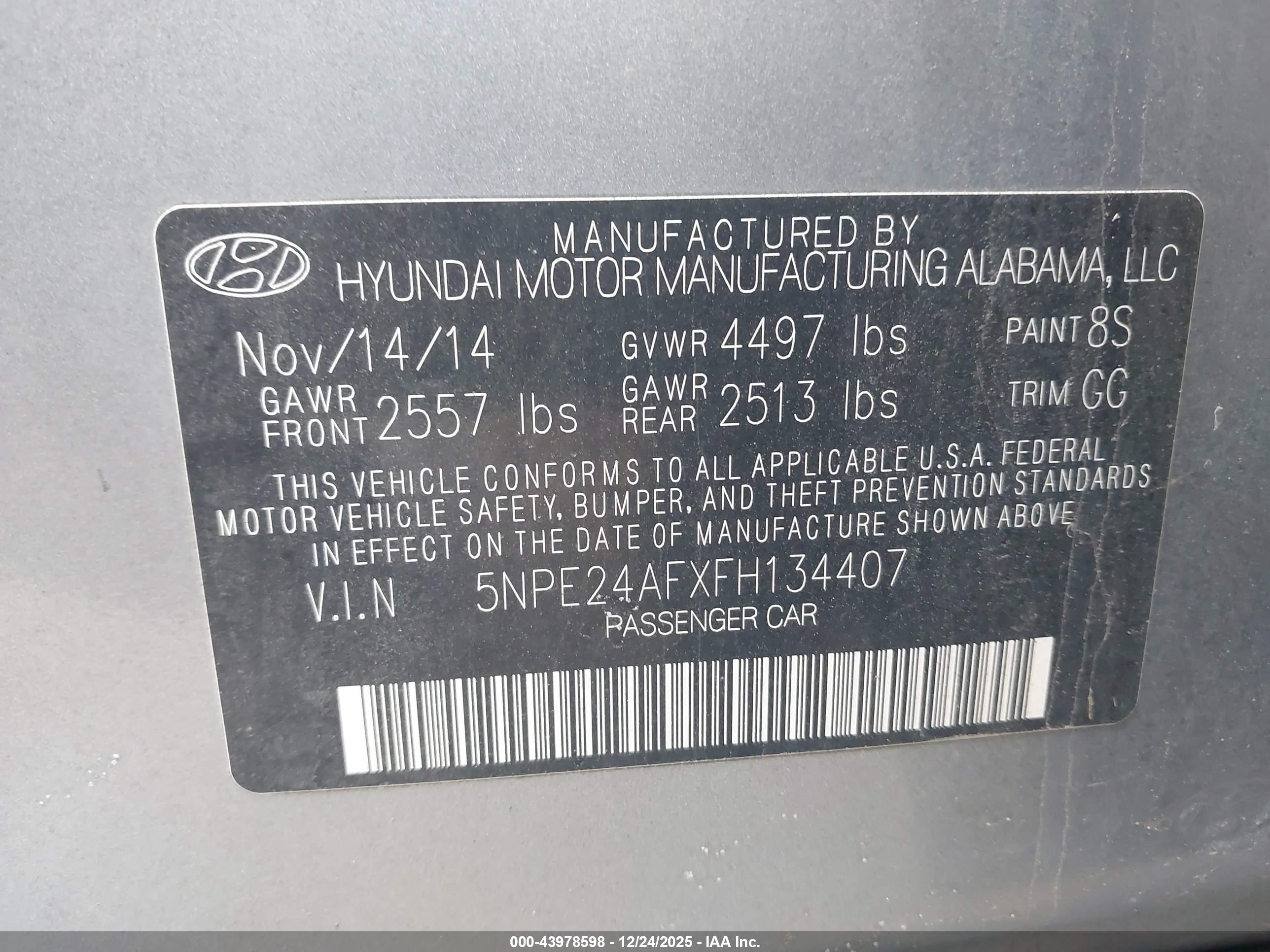 HYUNDAI SONATA image 9