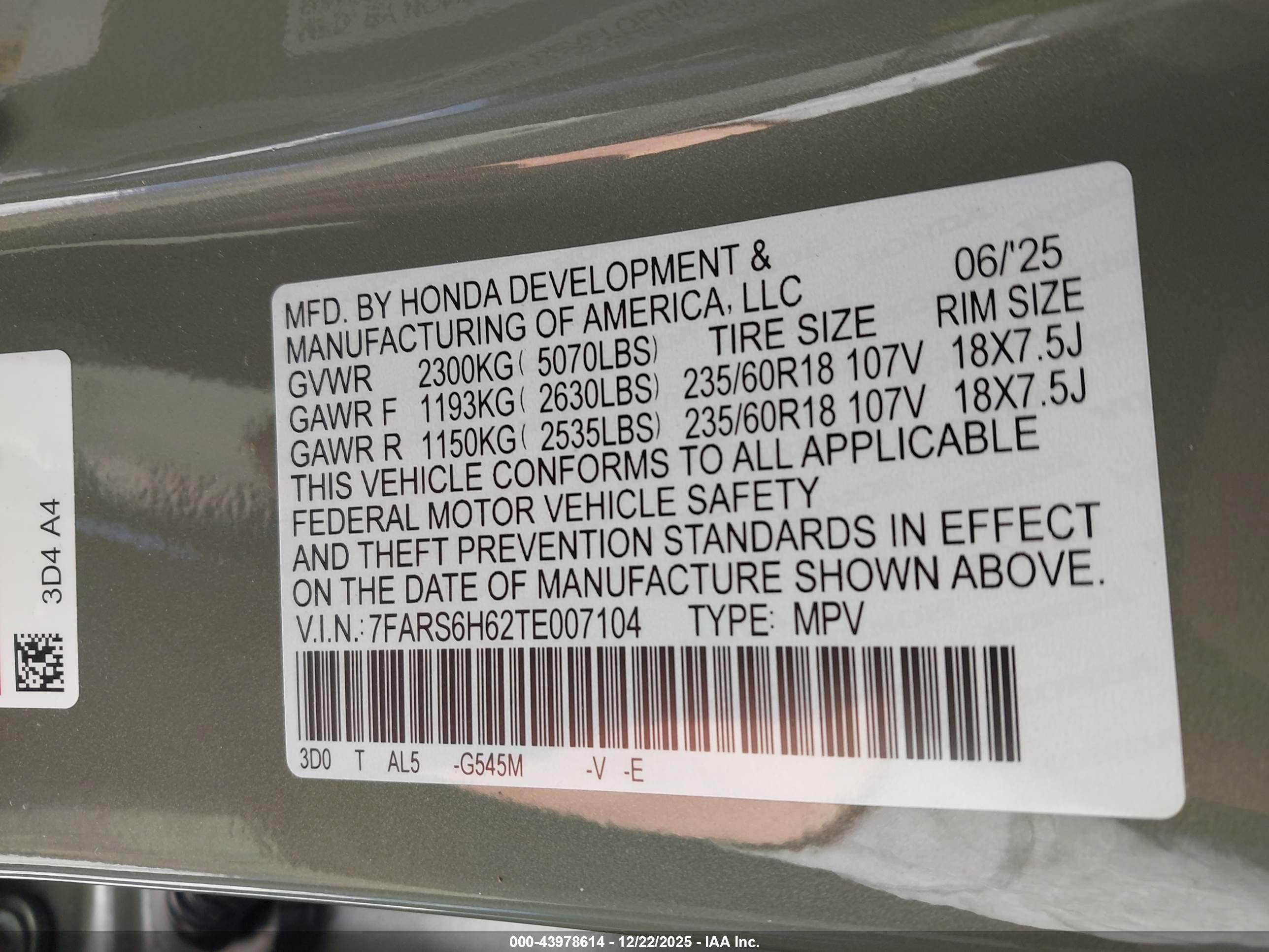 HONDA CR-V image 9