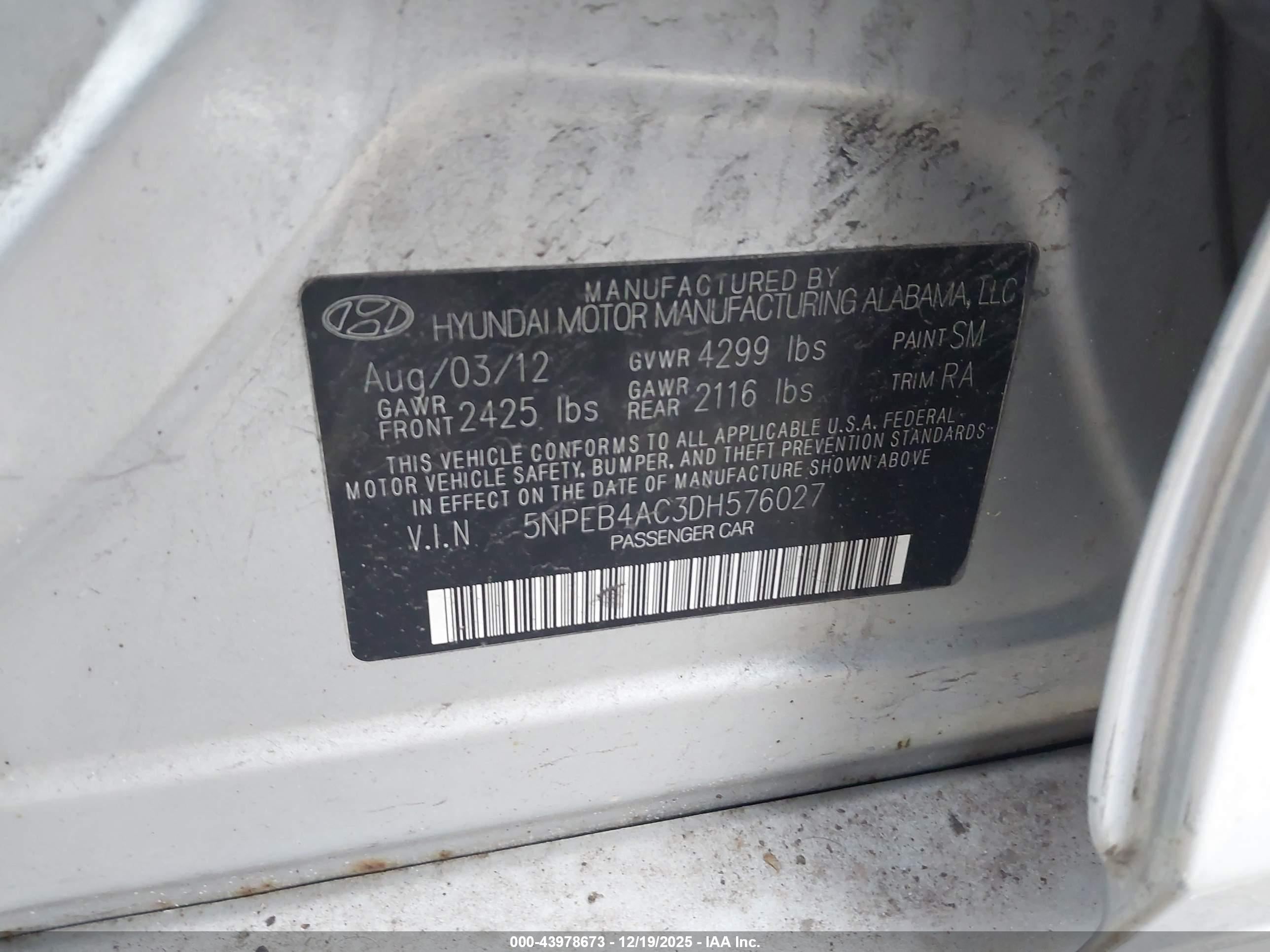 HYUNDAI SONATA image 9