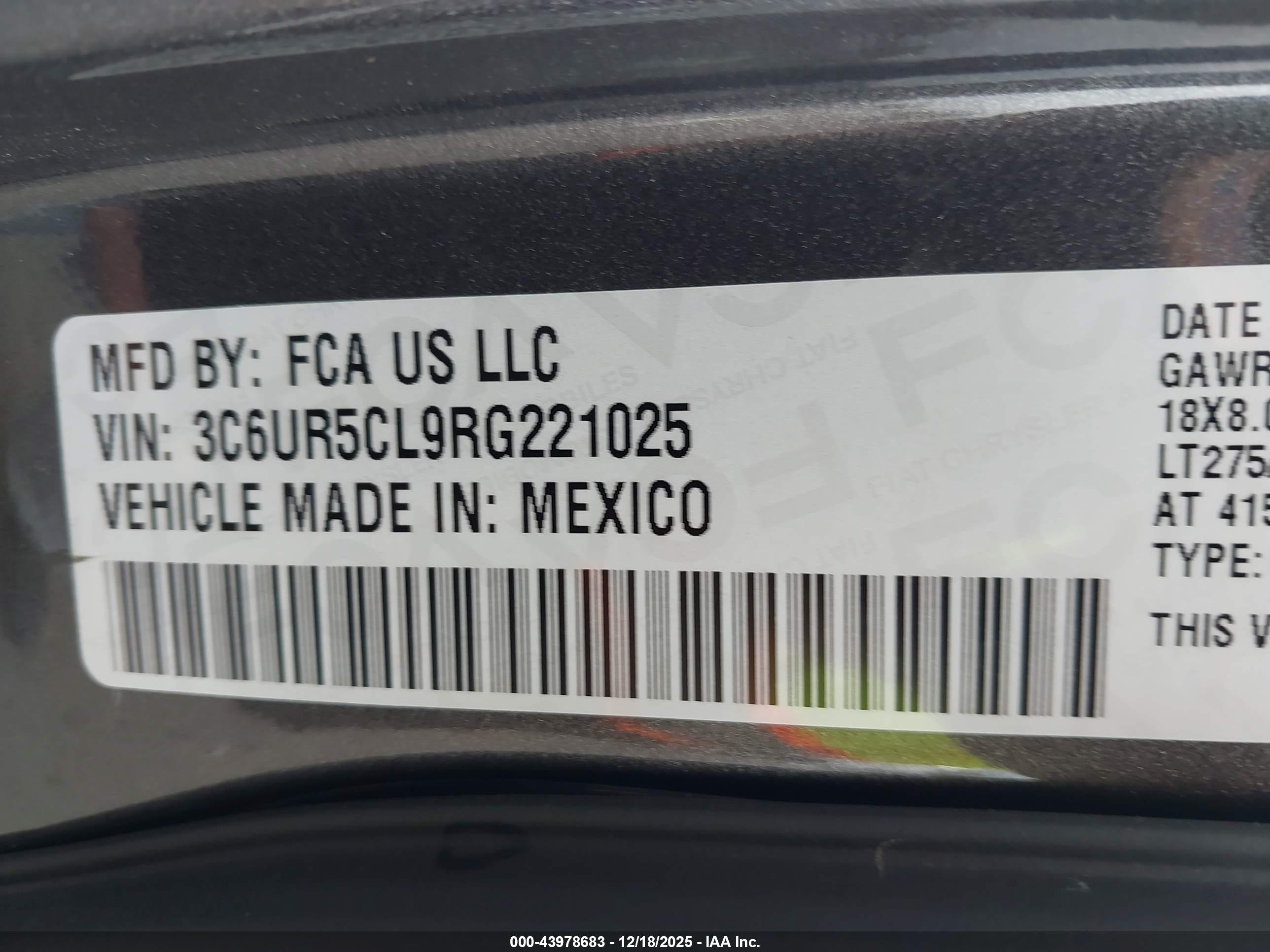 RAM 2500 image 9