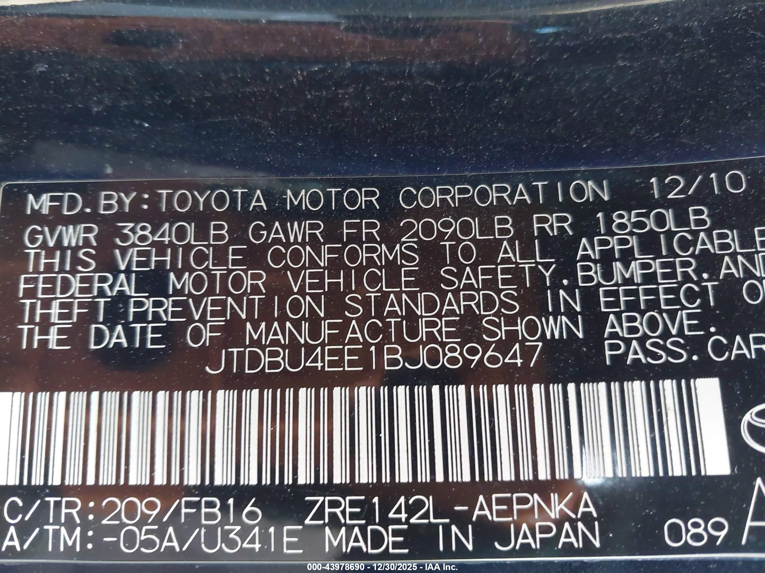 TOYOTA COROLLA image 9