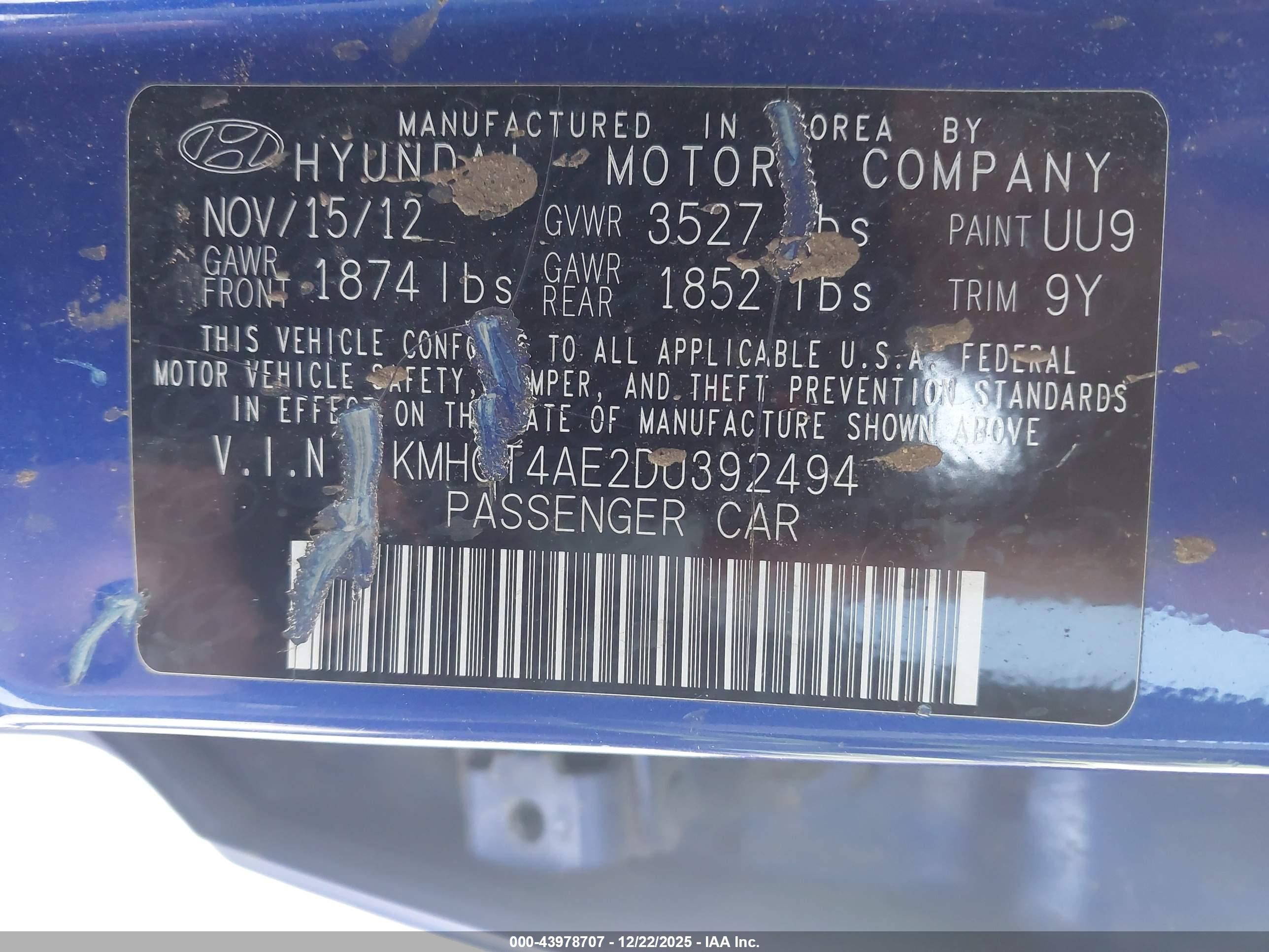 HYUNDAI ACCENT image 9