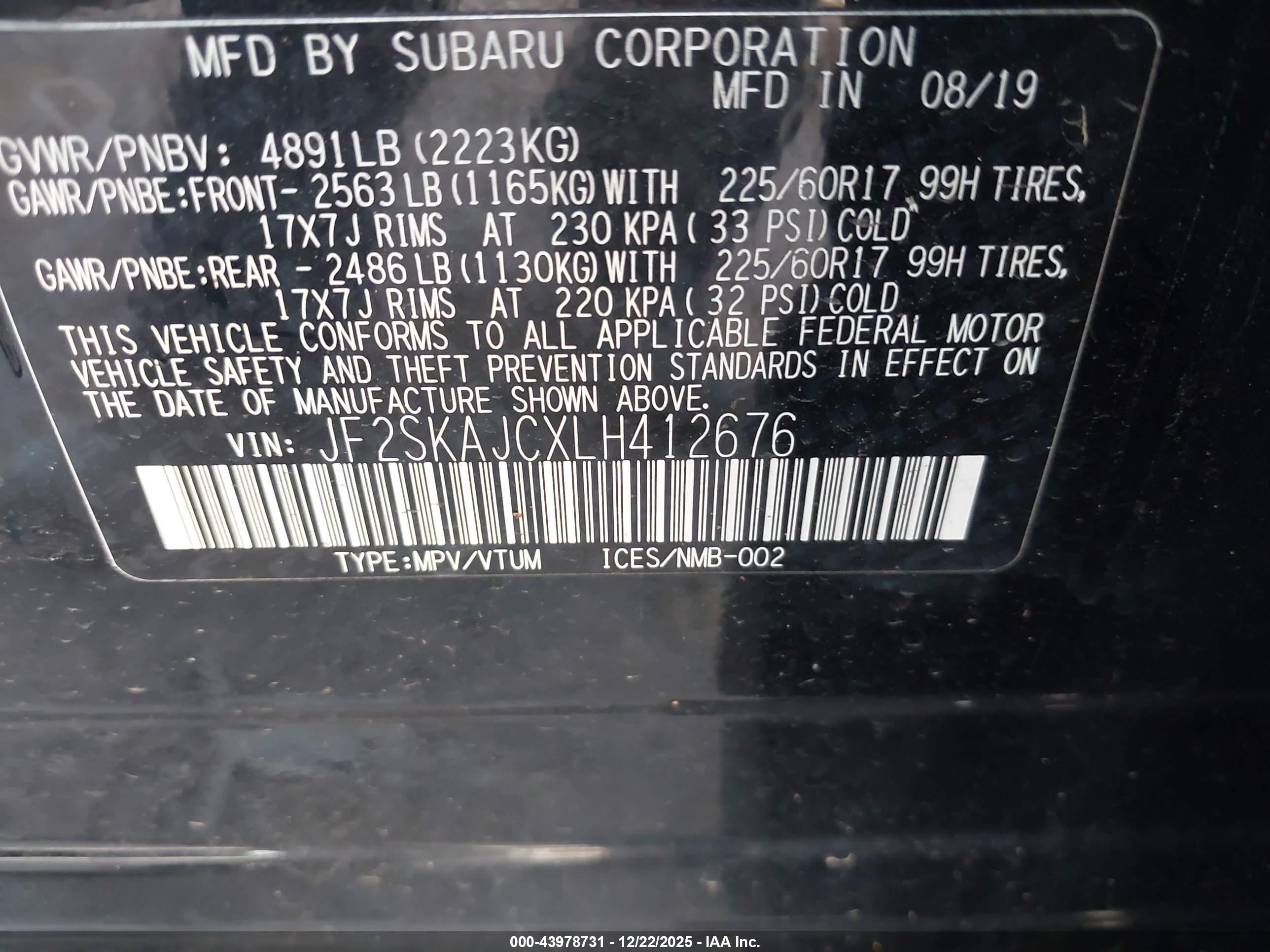 SUBARU FORESTER image 9