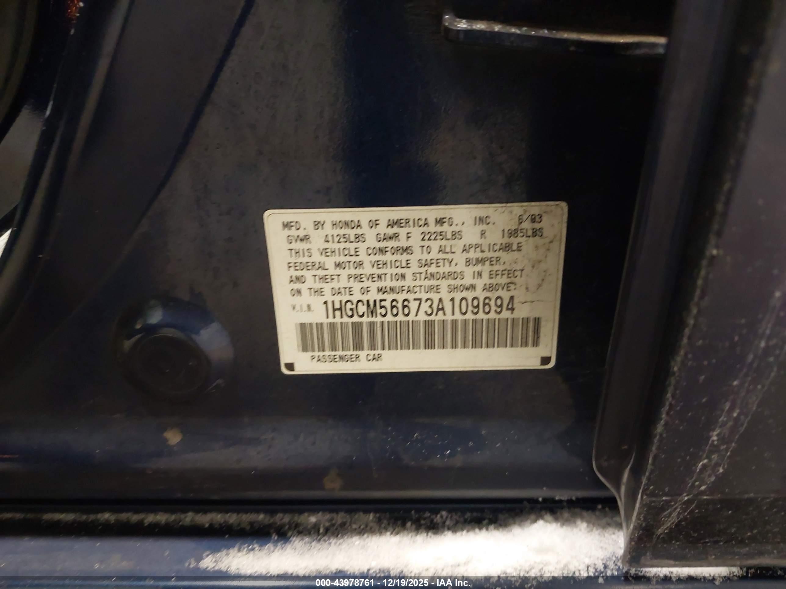 HONDA ACCORD image 9