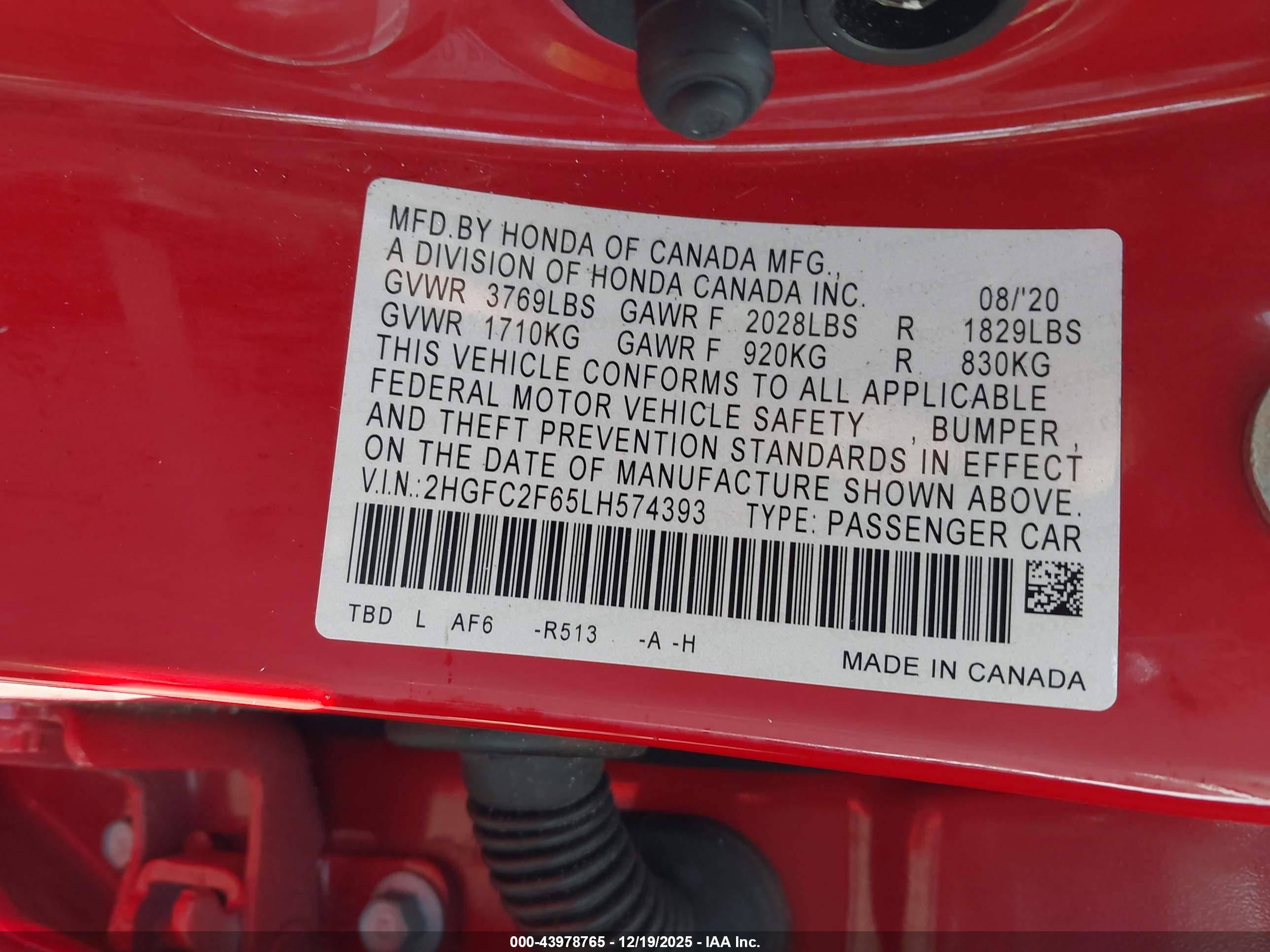 HONDA CIVIC image 9