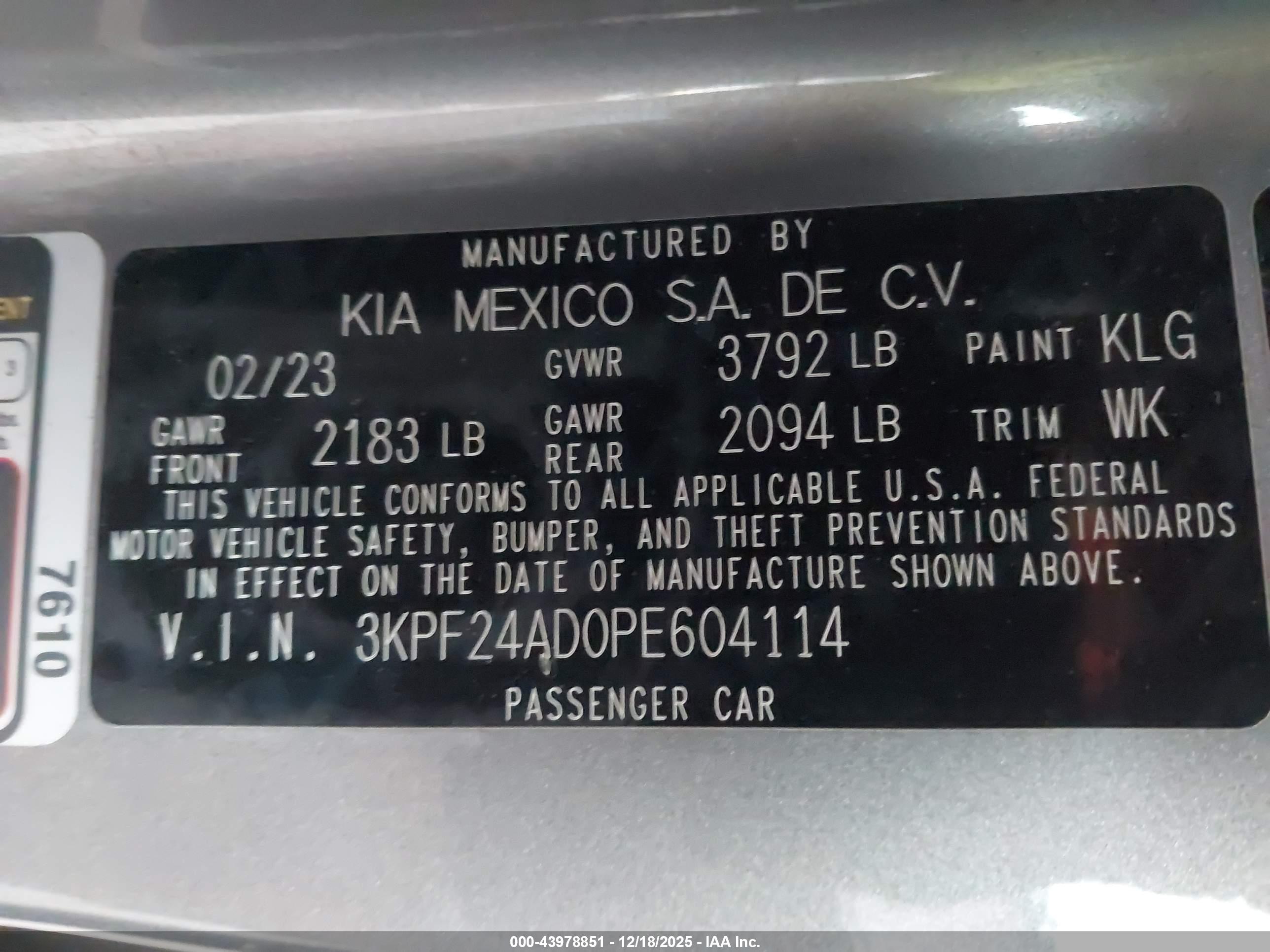 KIA FORTE image 9