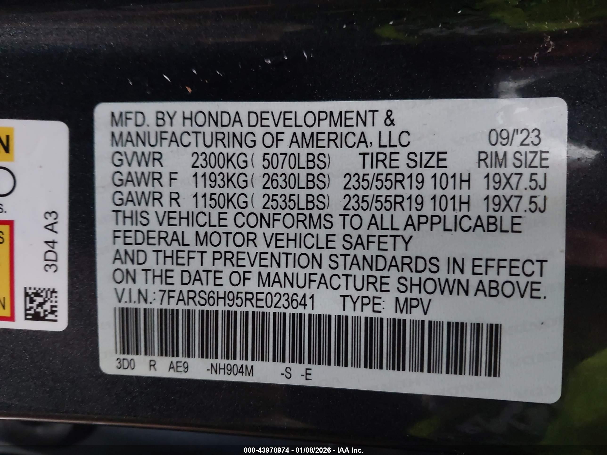 HONDA CR-V image 9