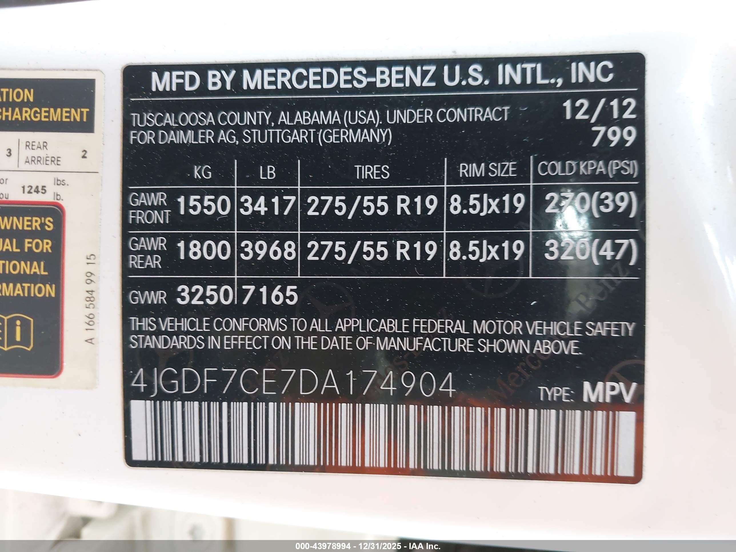 MERCEDES-BENZ GL image 9