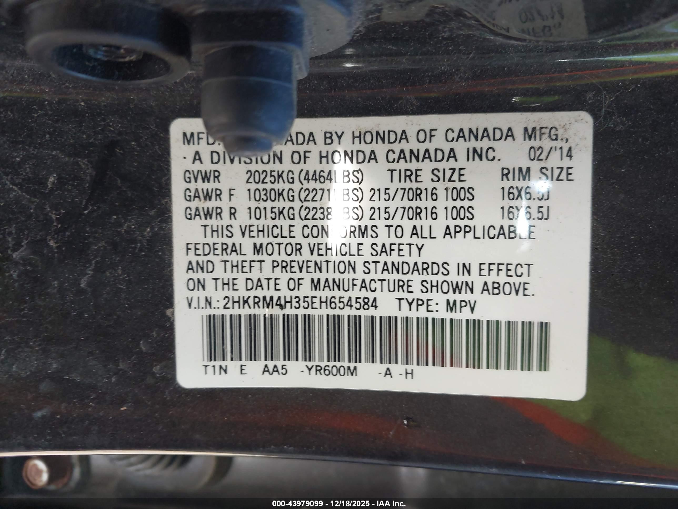 HONDA CR-V image 9