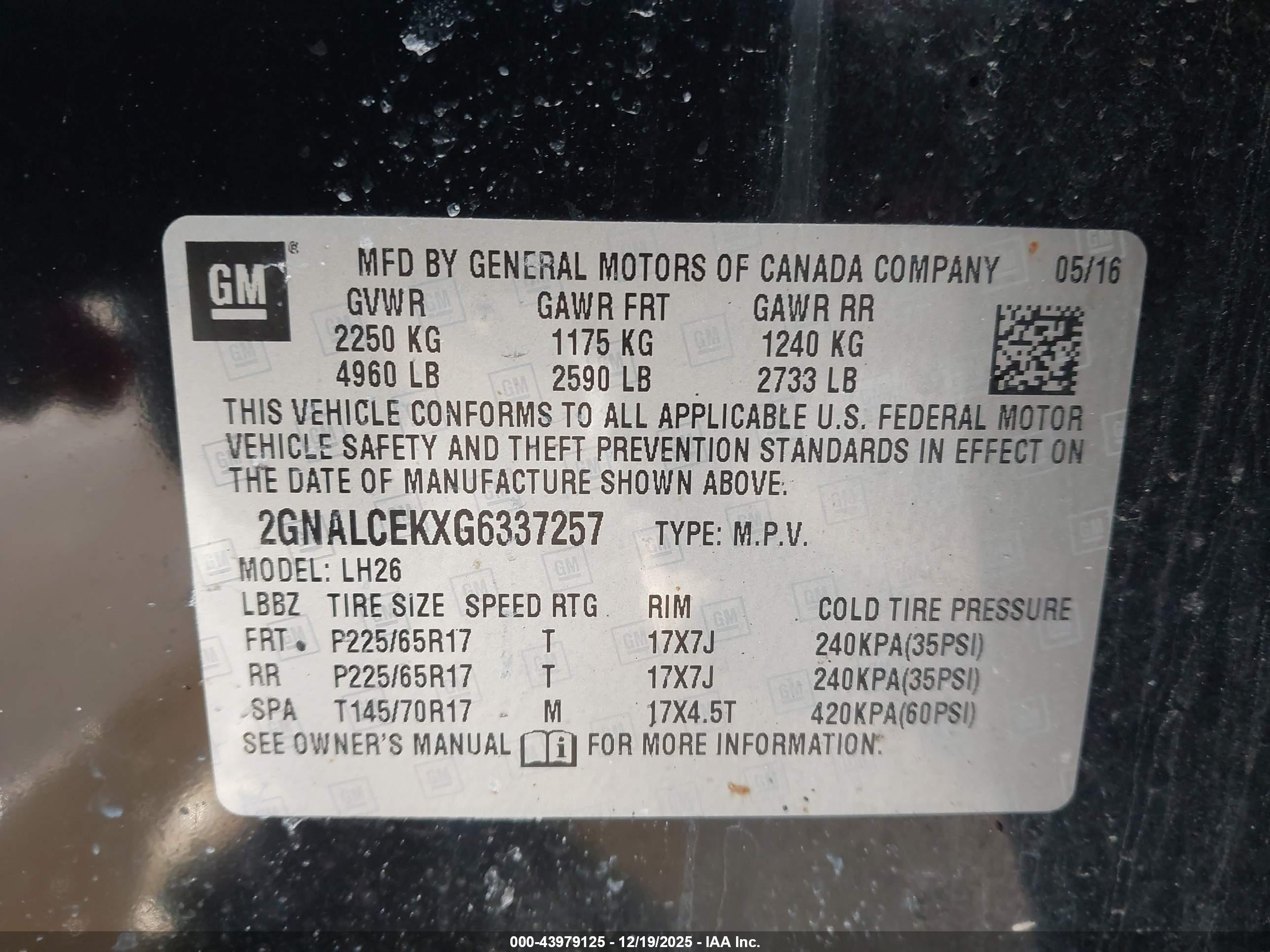CHEVROLET EQUINOX image 9