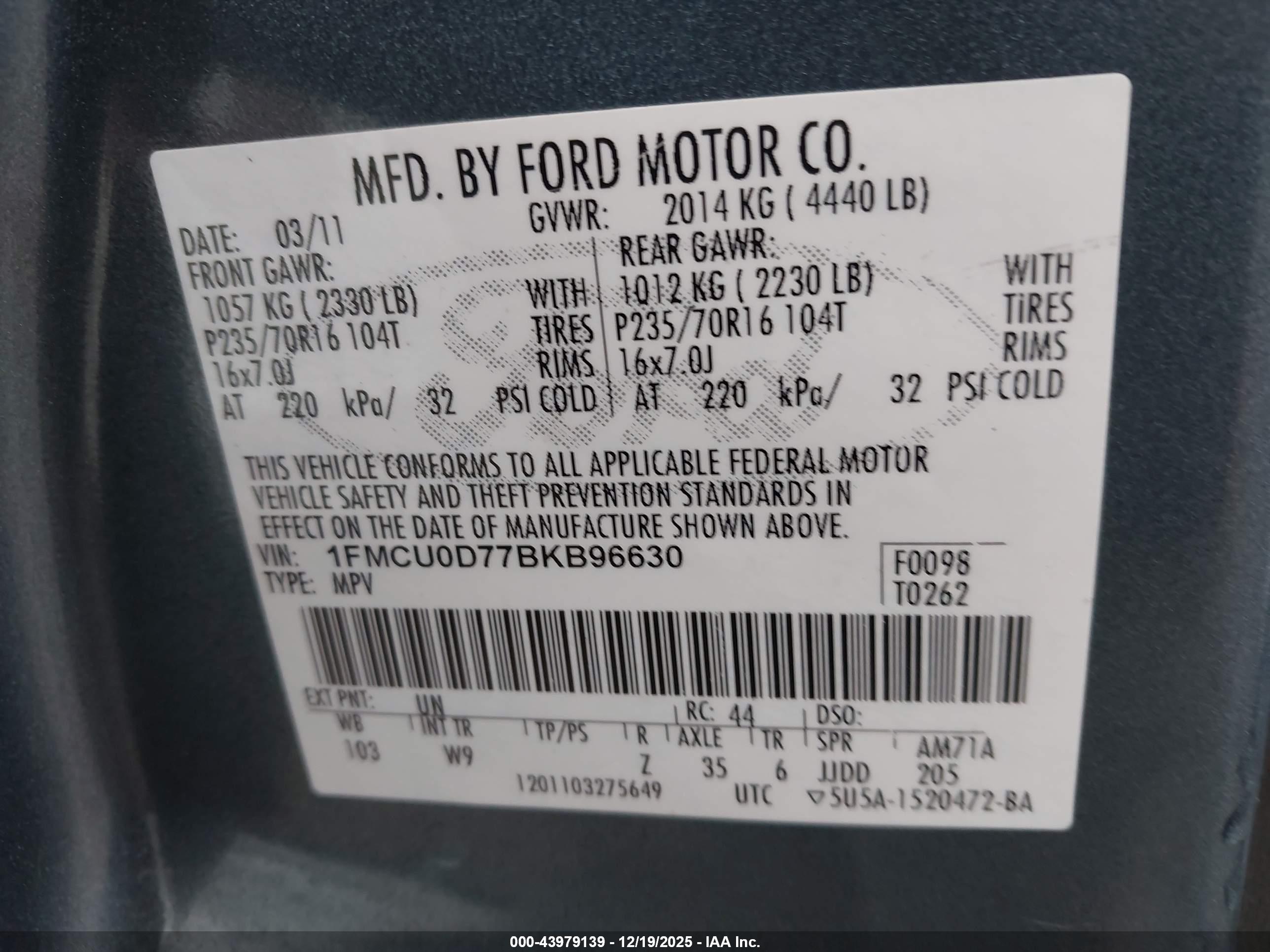 FORD ESCAPE image 9