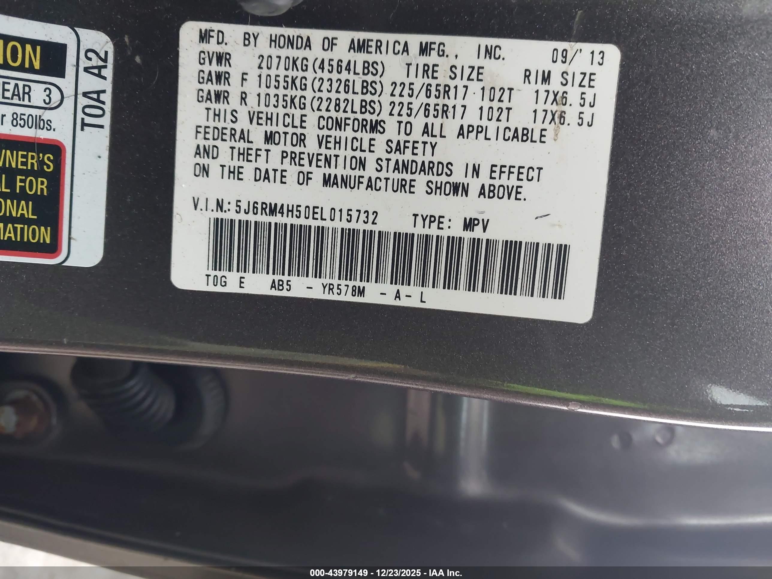 HONDA CR-V image 9
